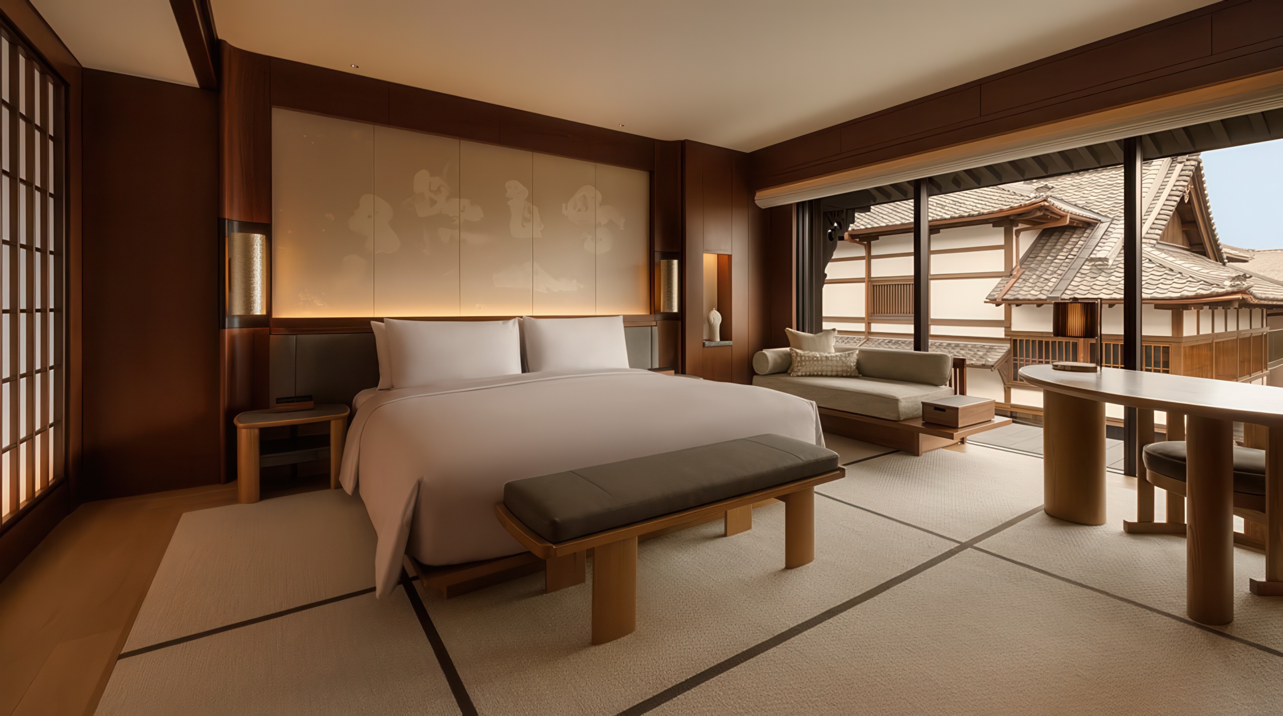 image of the Premier Theatre King Suite, image courtesy of Capella Kyoto