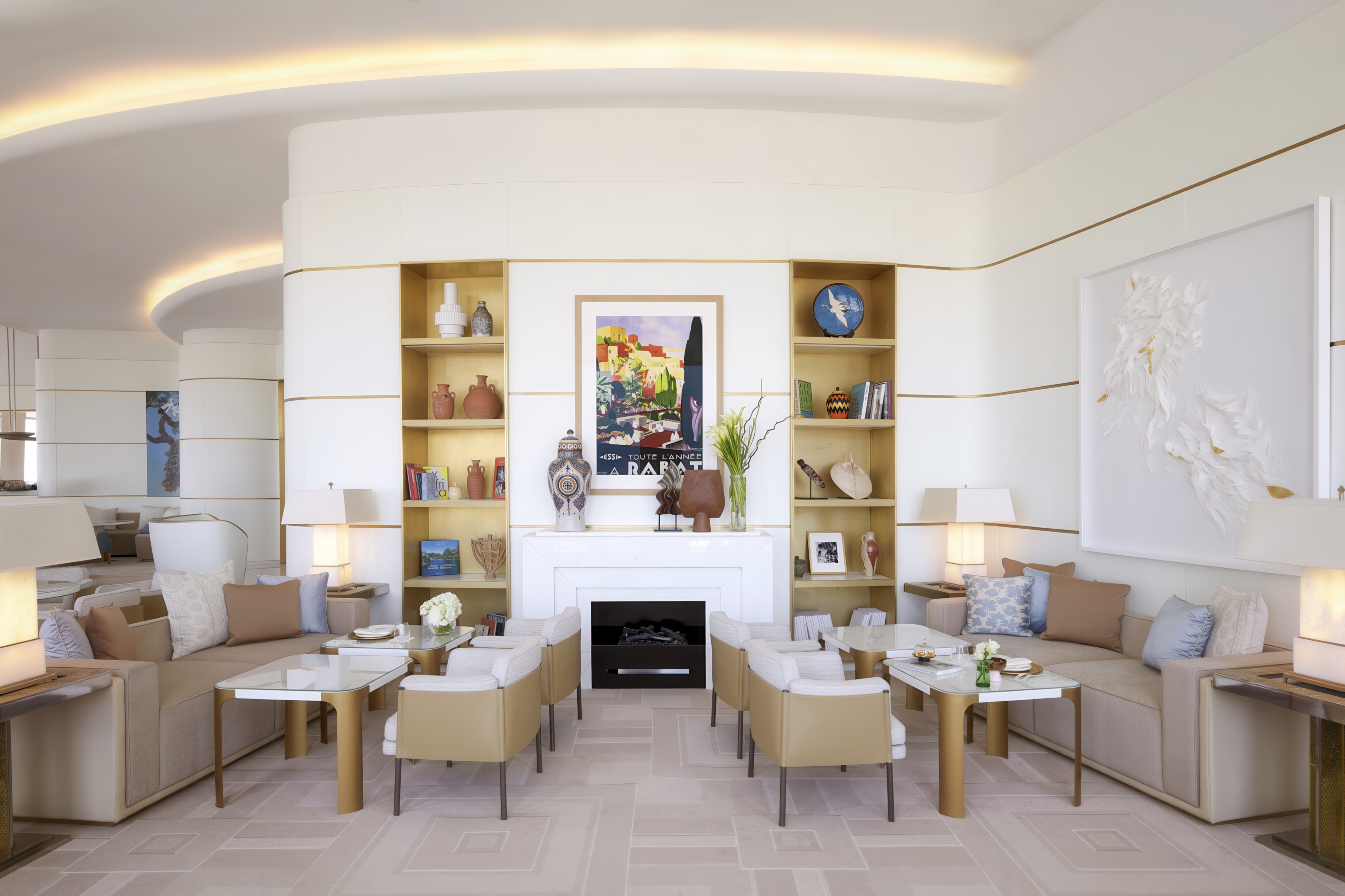 image of the Lobby, image courtesy of Pierre-Yves Rochon