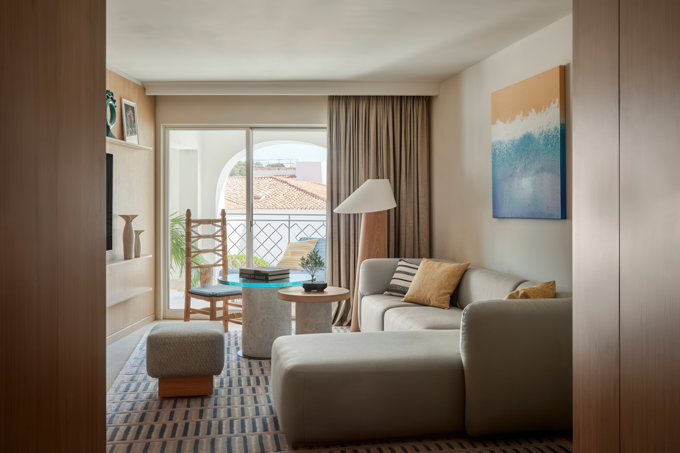 image of a Deluxe Suite, image courtesy of W Sardinia Poltu Quatu