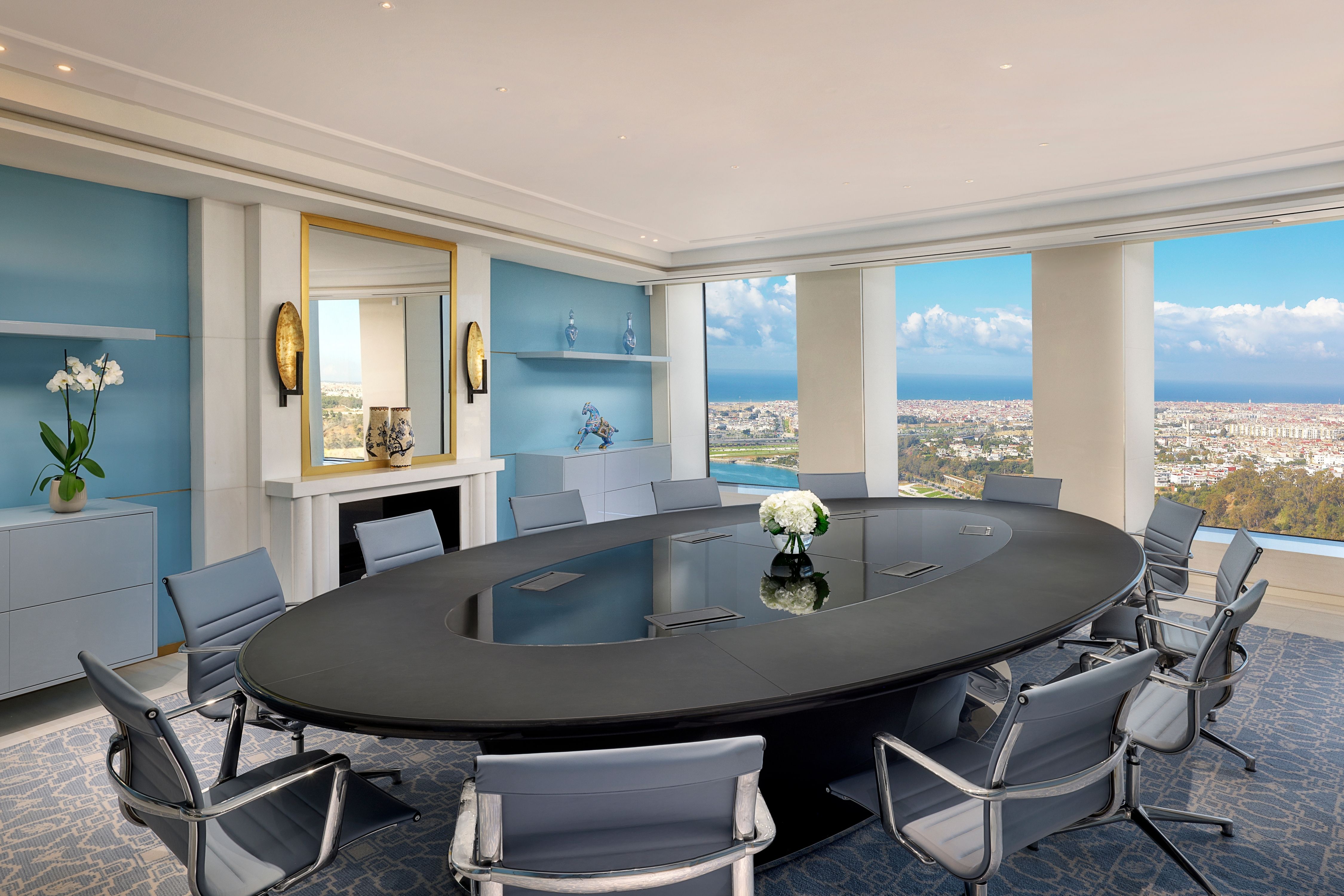 image of a Meeting Room, image courtesy of Waldorf Astoria Rabat Salé