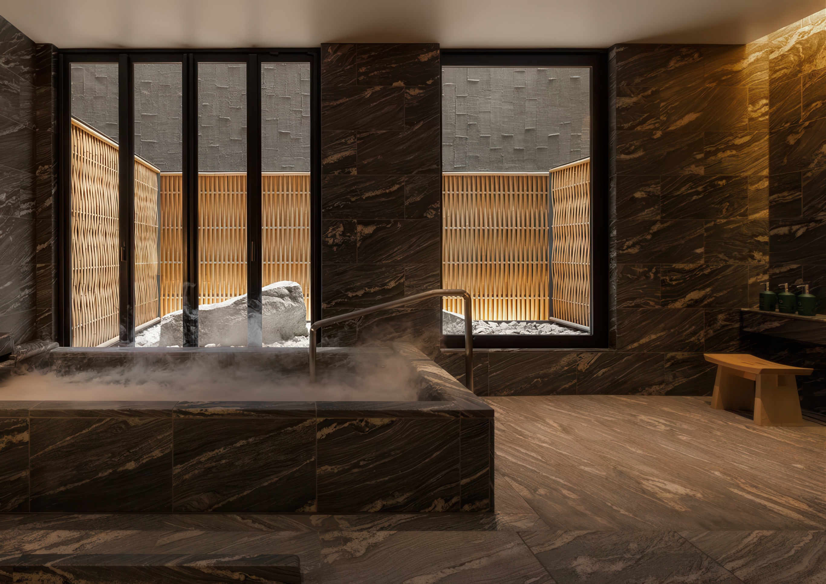image of an Onsen Room at Auriga Spa, image courtesy of Capella Kyoto