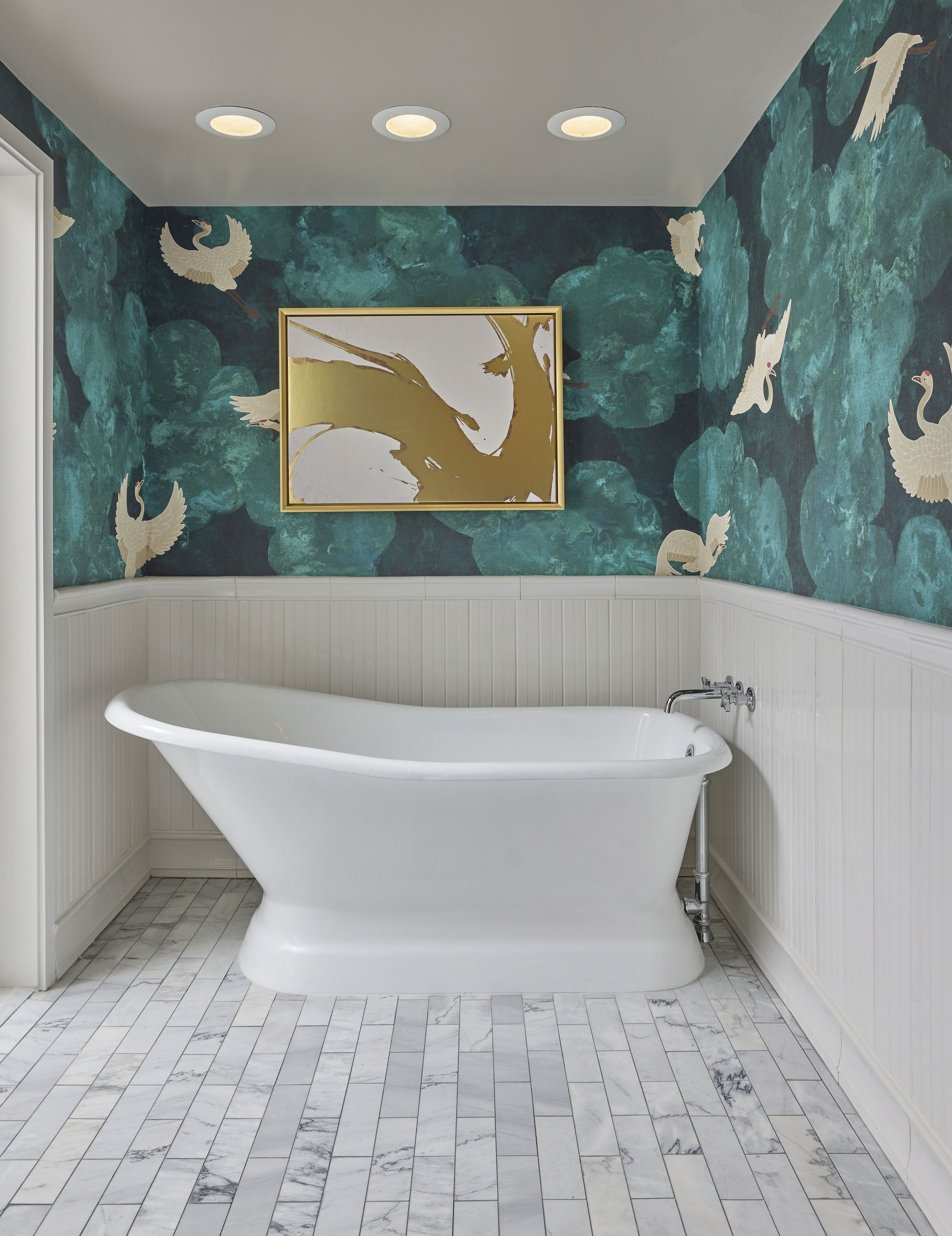 image of the hotel's Bathroom, image courtesy of Cameo Beverly Hills