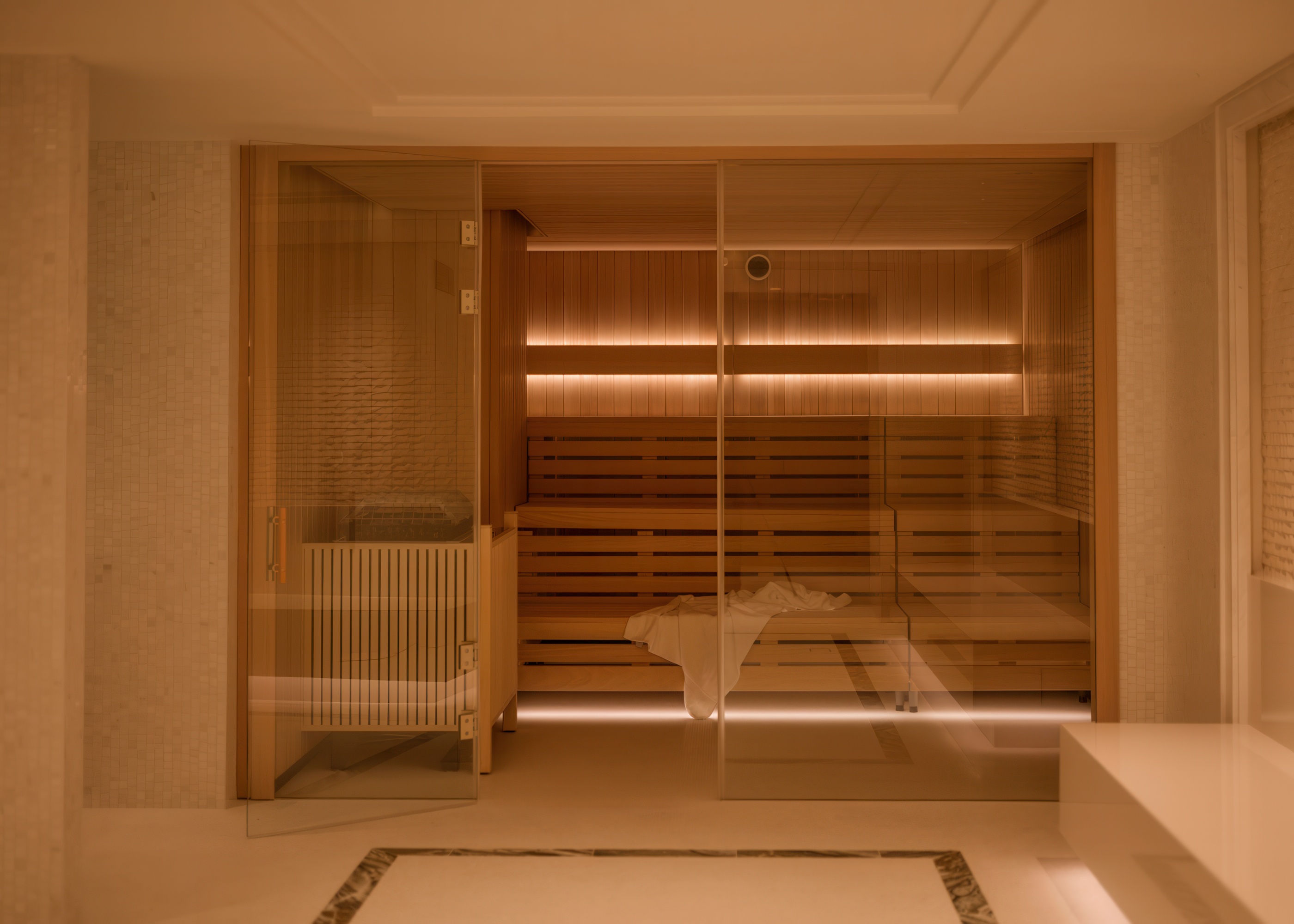 Image of The Cooper's Spa Sauna, image courtesy of The Cooper