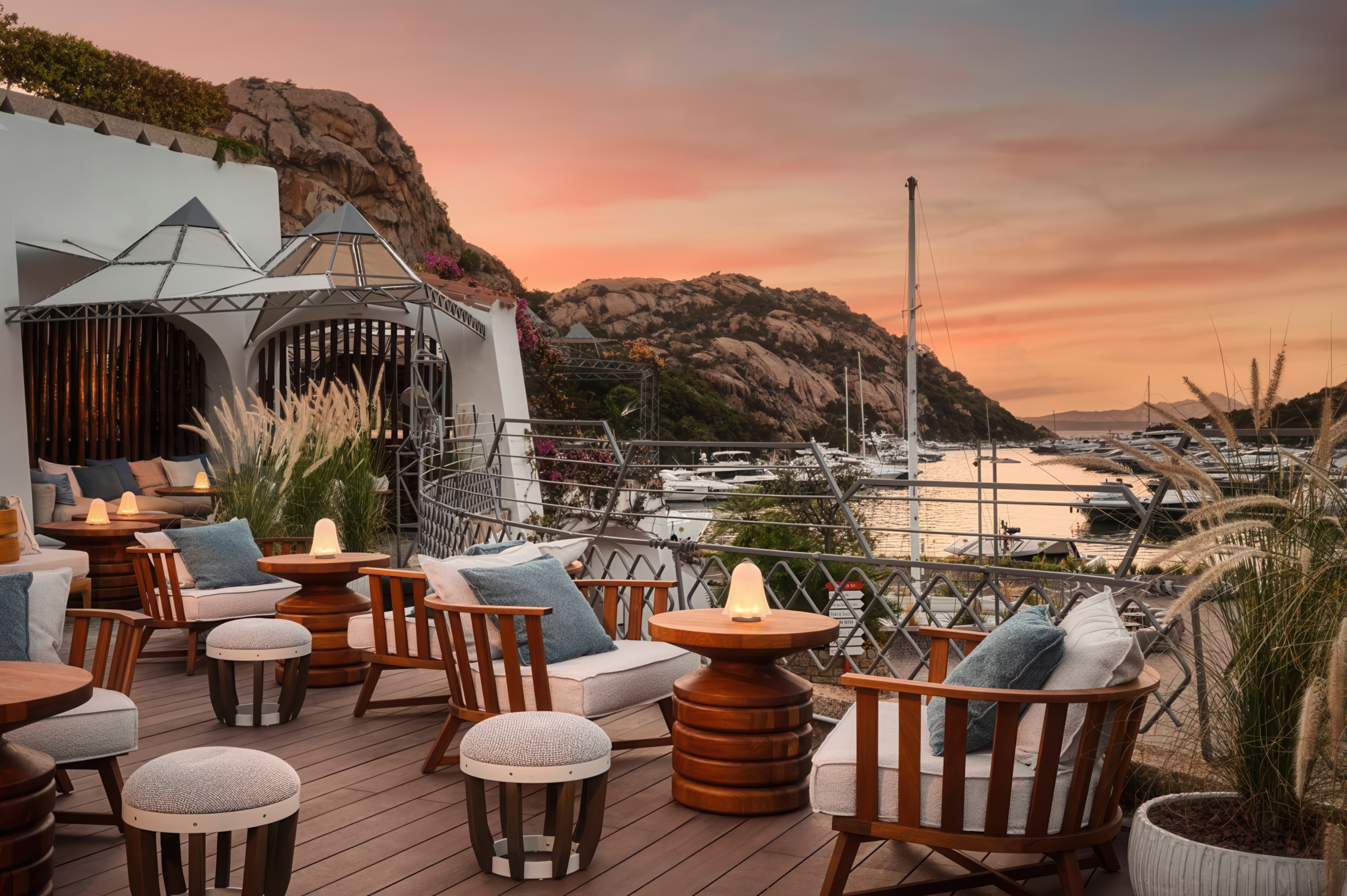image of dining venue TANIT, image courtesy of W Sardinia Poltu Quatu