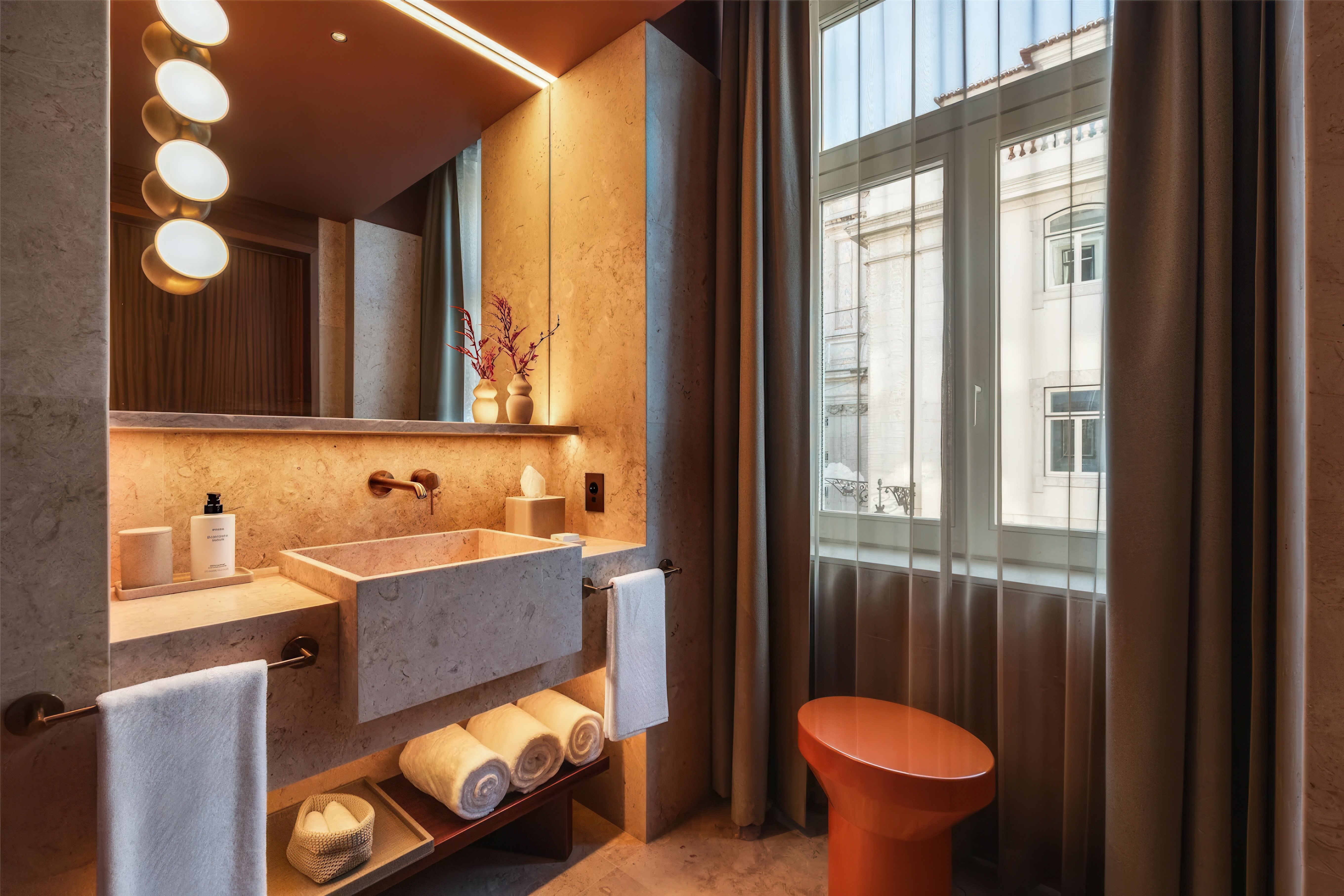 Image of a Bathroom, image courtesy of Andaz Lisbon