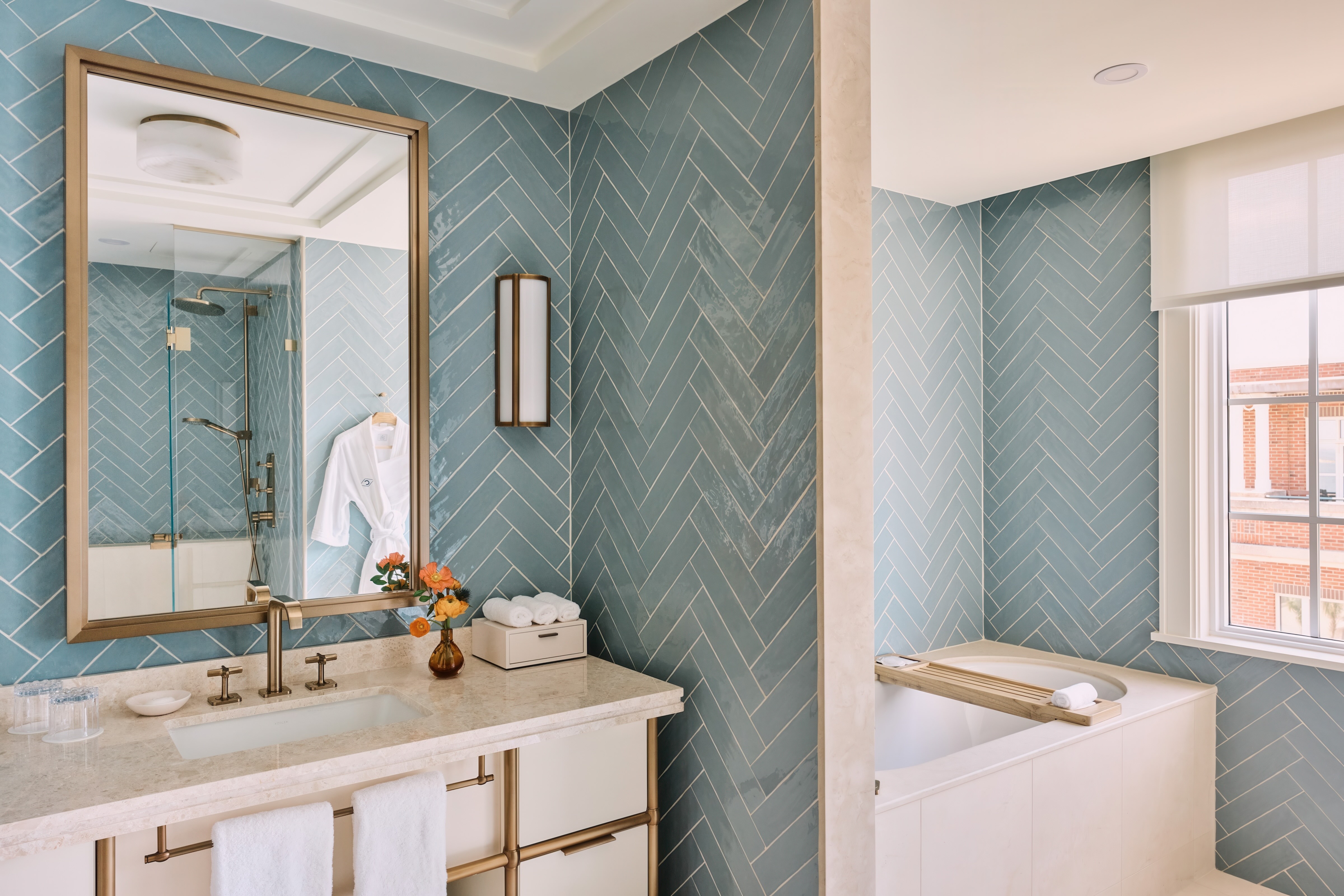 image of The Cooper's Studio Suite Bathroom, image courtesy of The Cooper