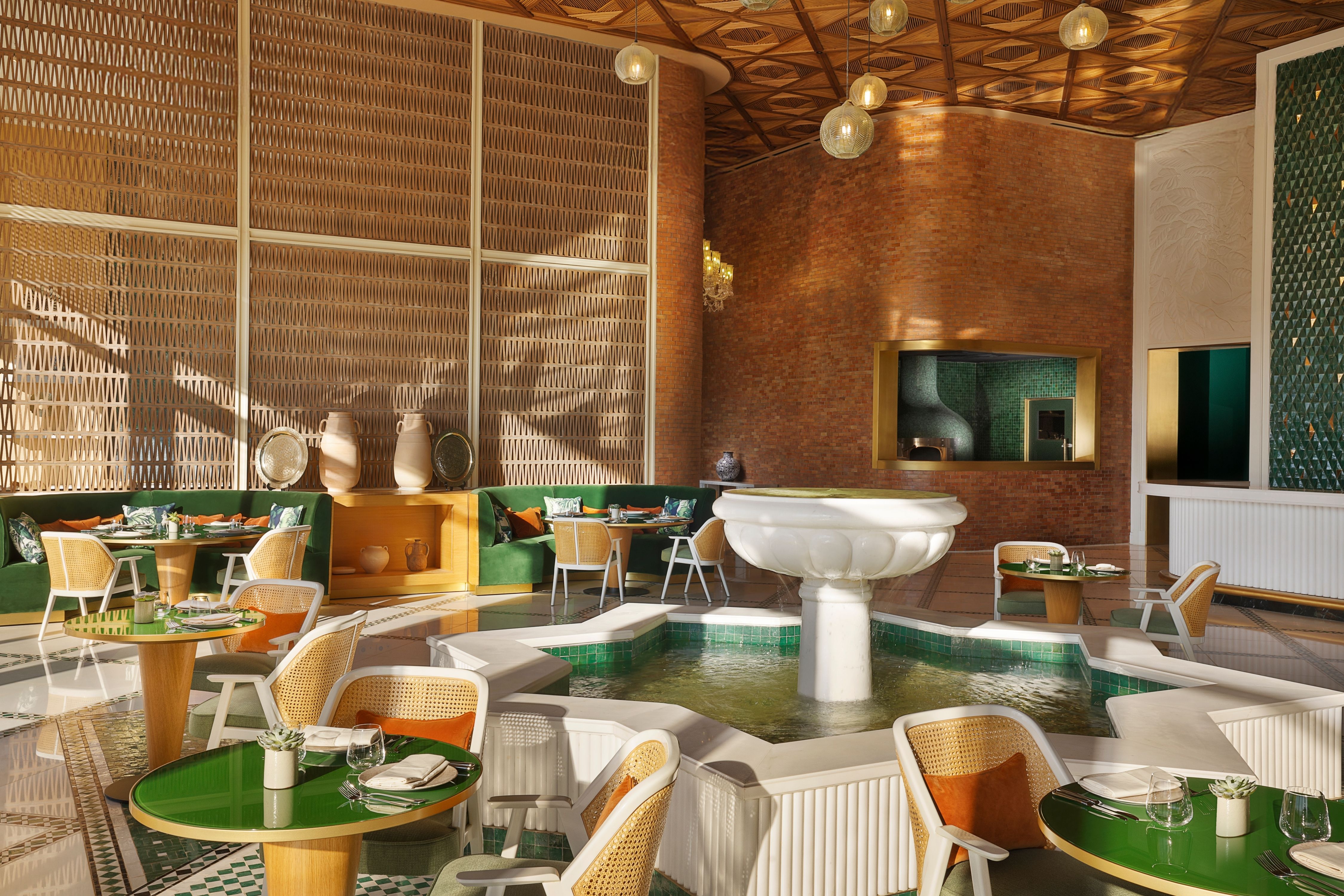 image of dining venue Brasserie Magnolia, image courtesy of Waldorf Astoria Rabat Salé
