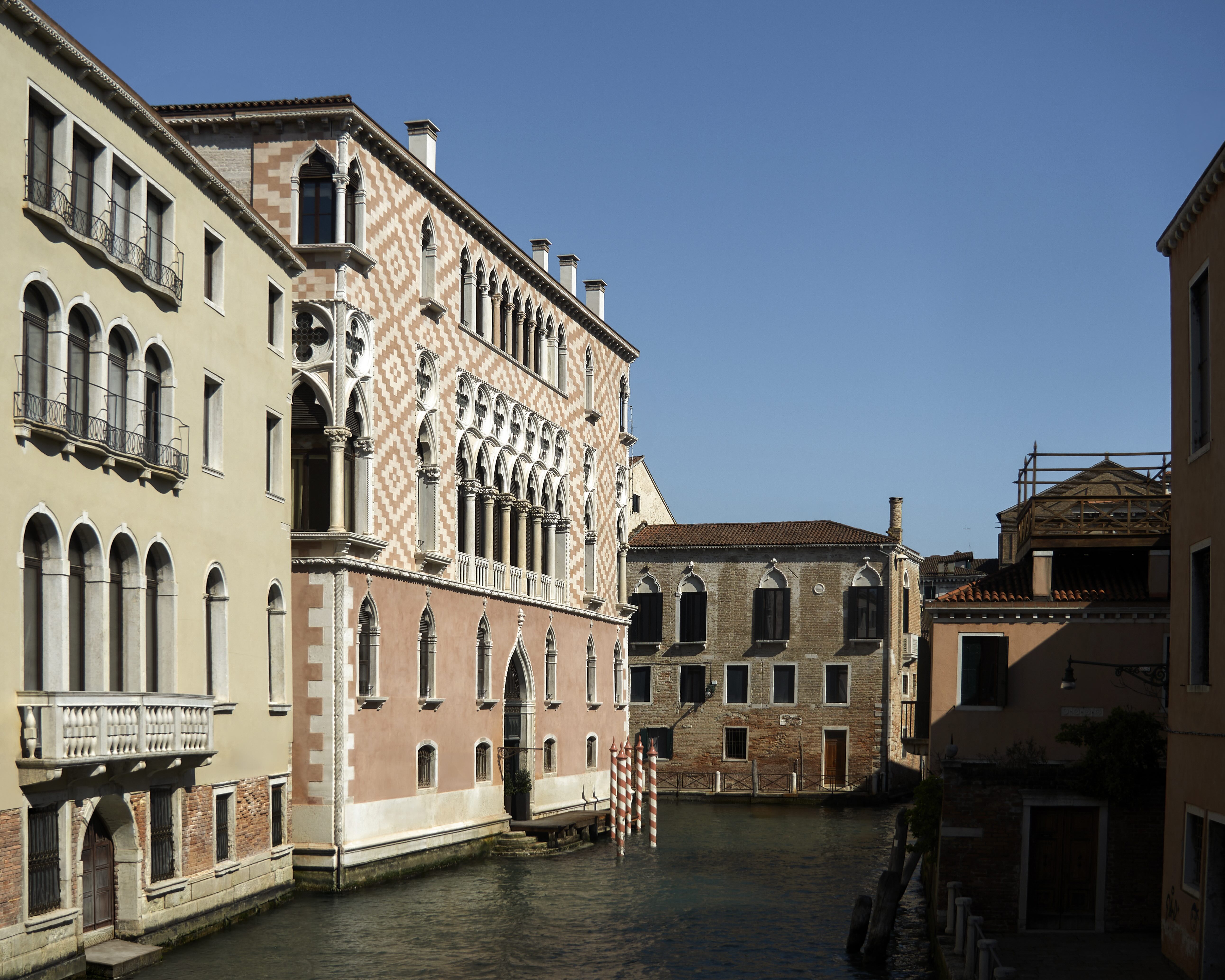 image of hotel's Exterior Façade, image courtesy of Orient Express Venezia, Giulio Ghirardi