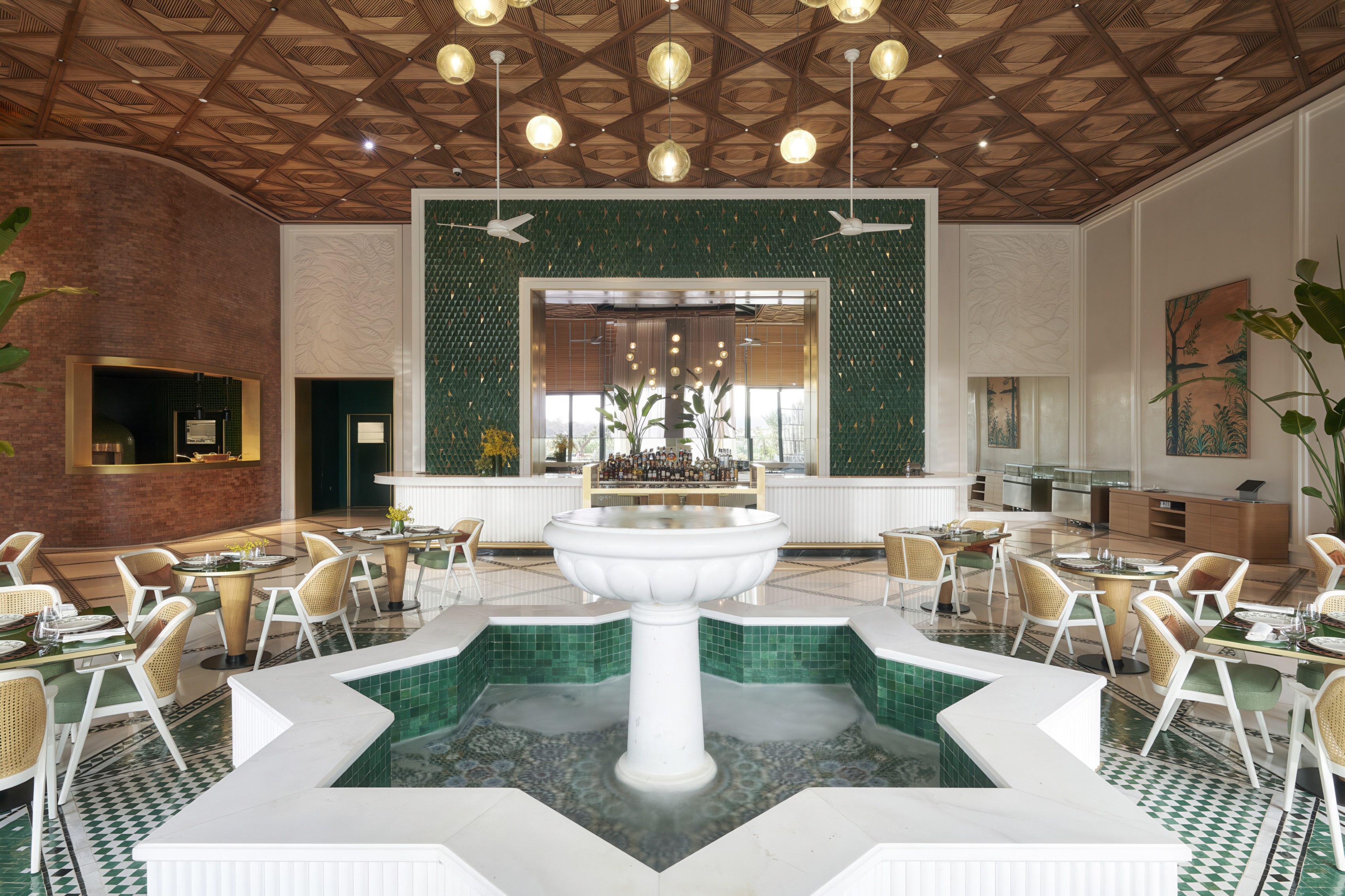 image of dining venue Brasserie Magnolia, image courtesy of Pierre-Yves Rochon