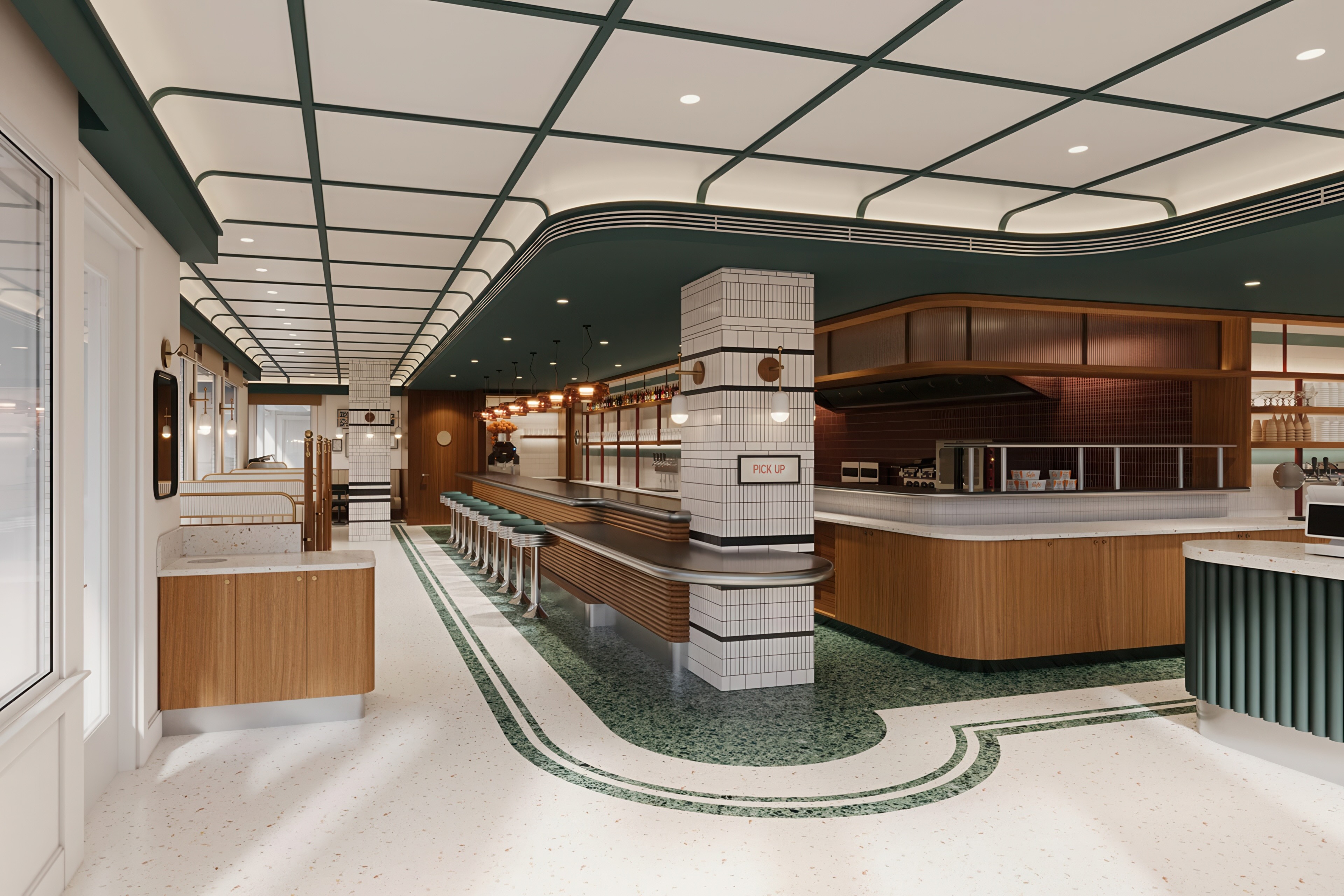 image of The Cooper's dining venue CurrentBurger, image courtesy of The Cooper
