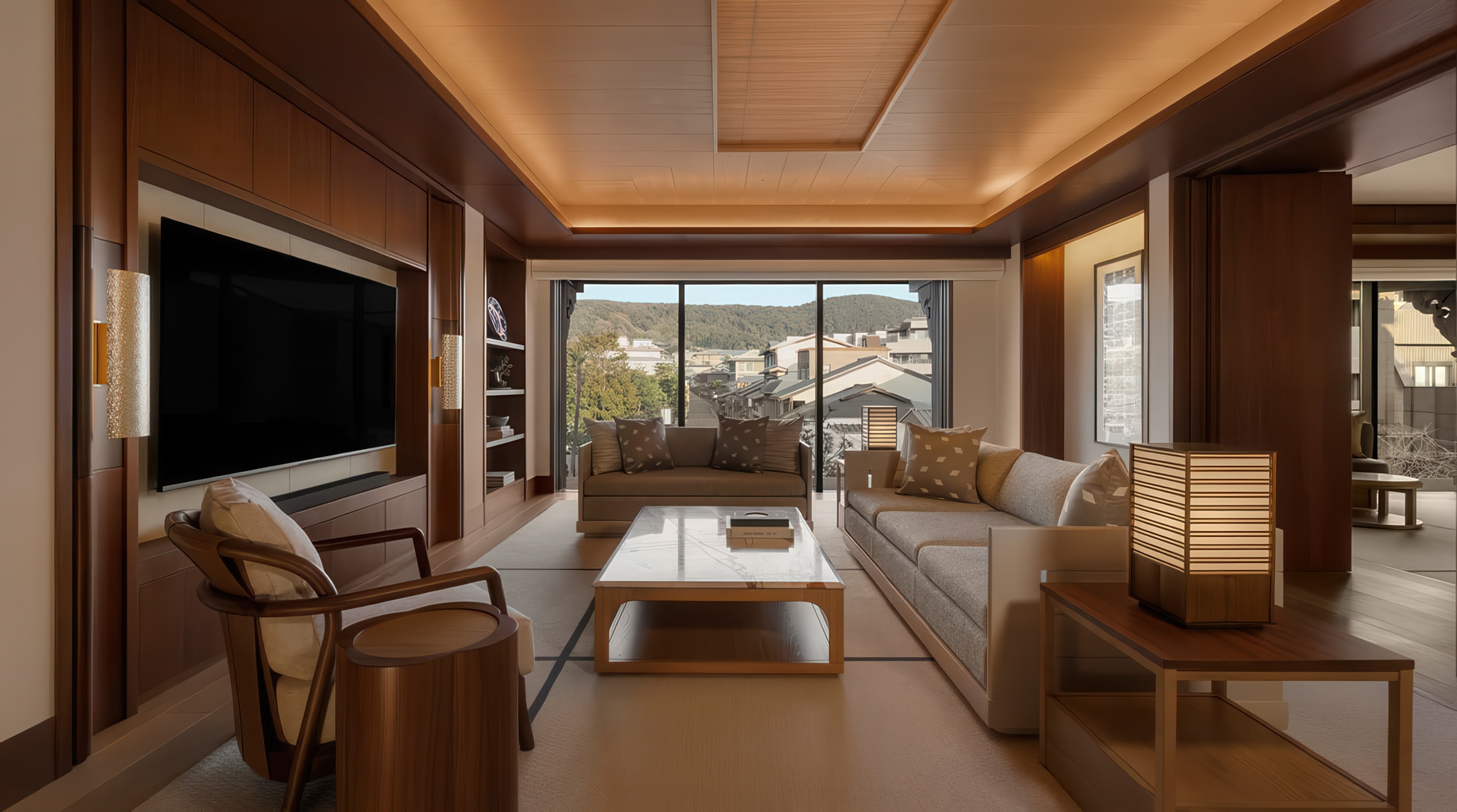 image of the Gion Suite, image courtesy of Capella Kyoto