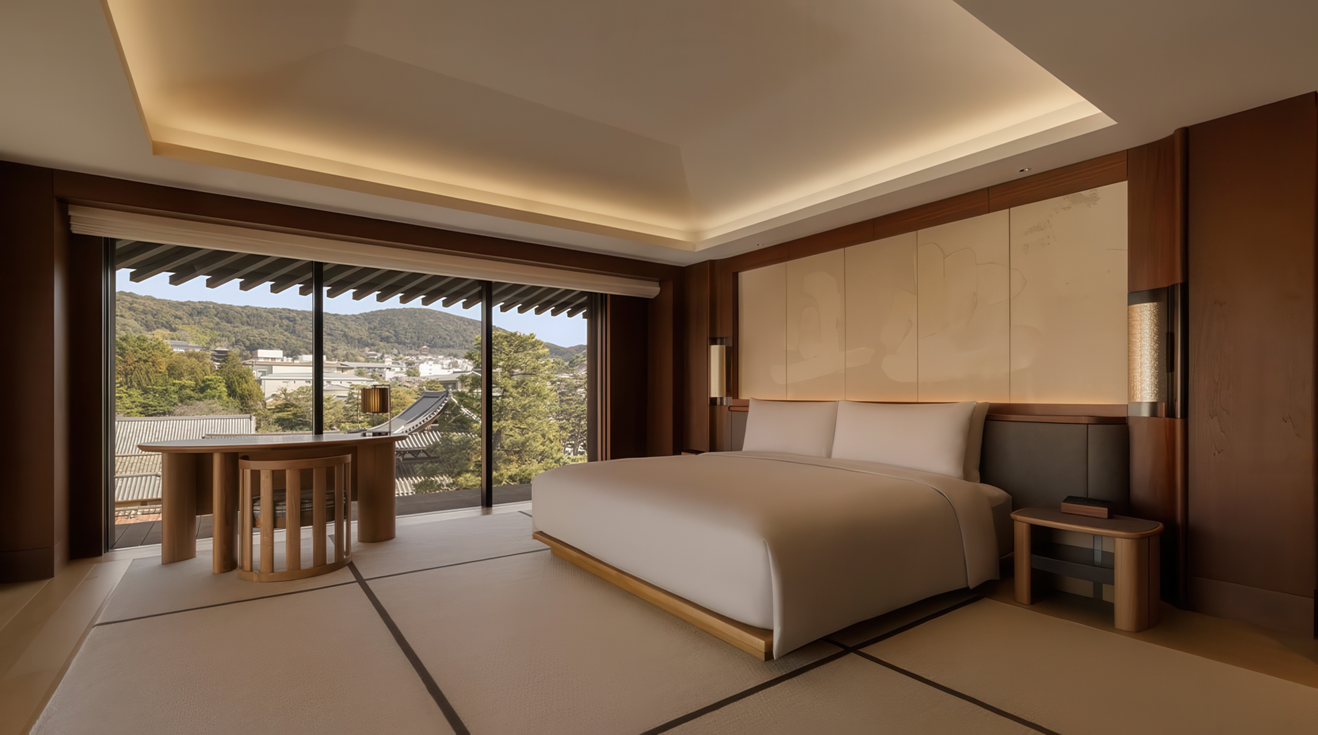 image of the Corner King Junior Suite, image courtesy of Capella Kyoto