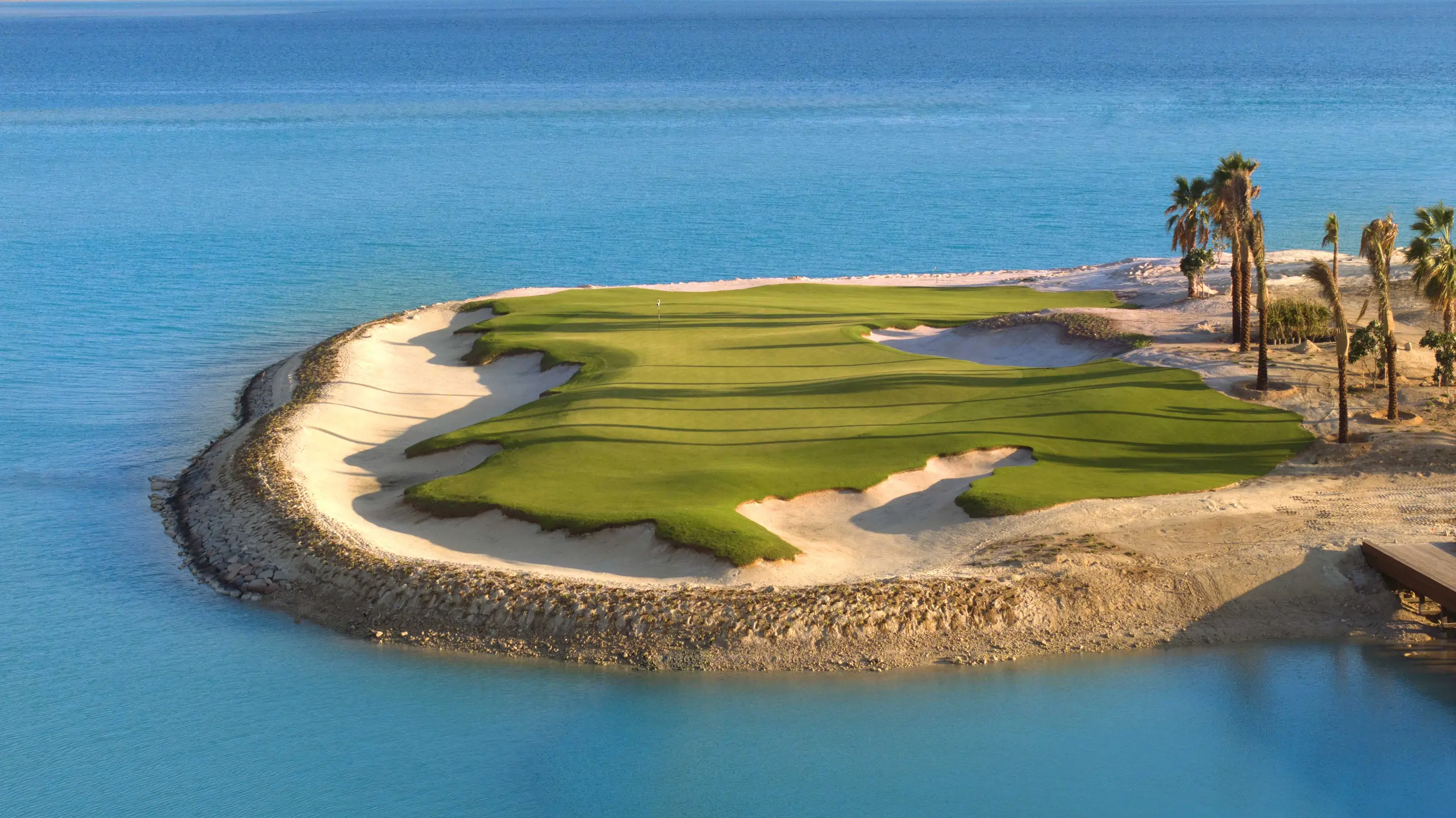 image of Shura Links golf course, image courtesy of Red Sea Global