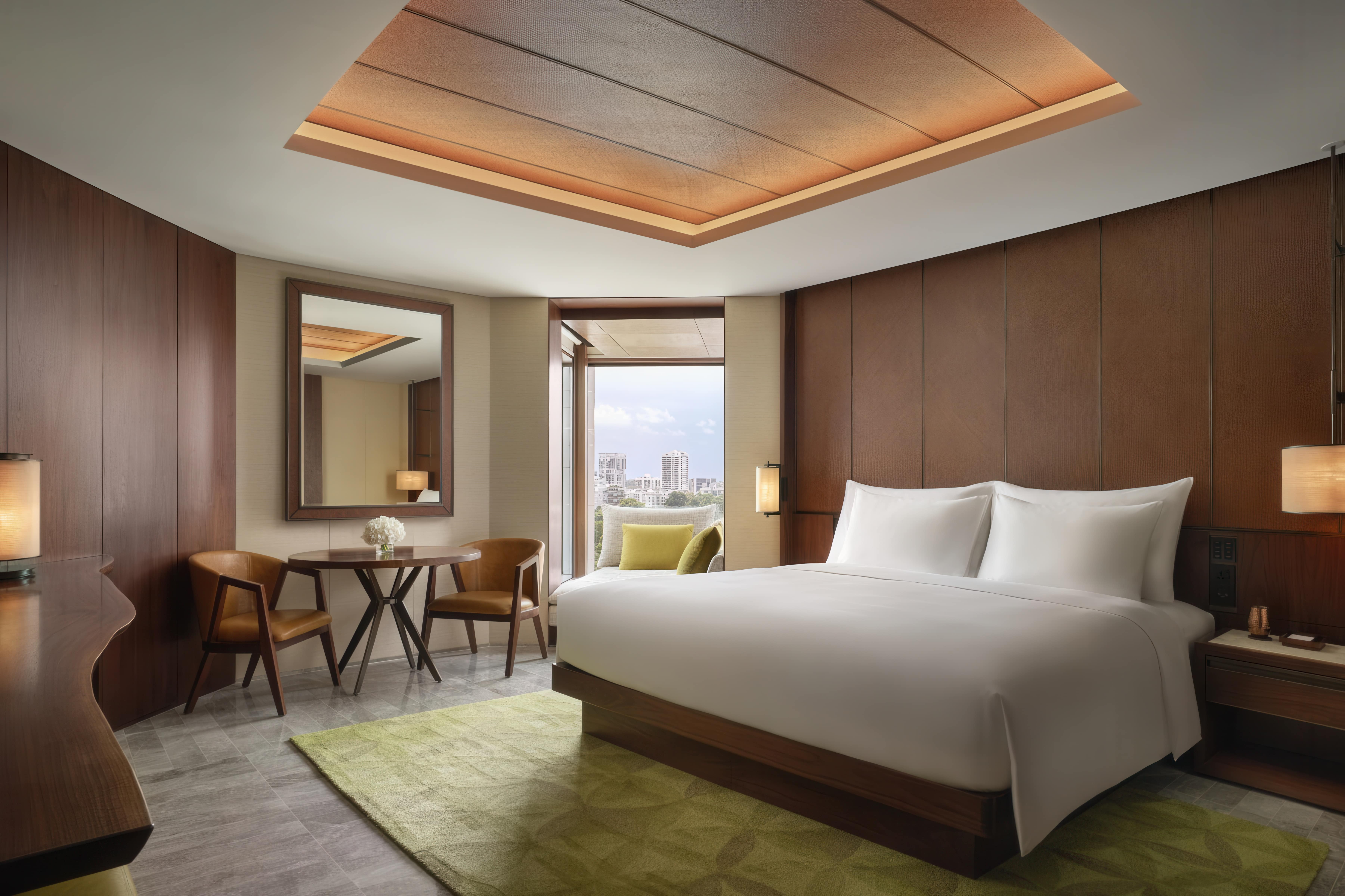 Rendering of Grand Wing King Bed, Grand Hyatt Singapore