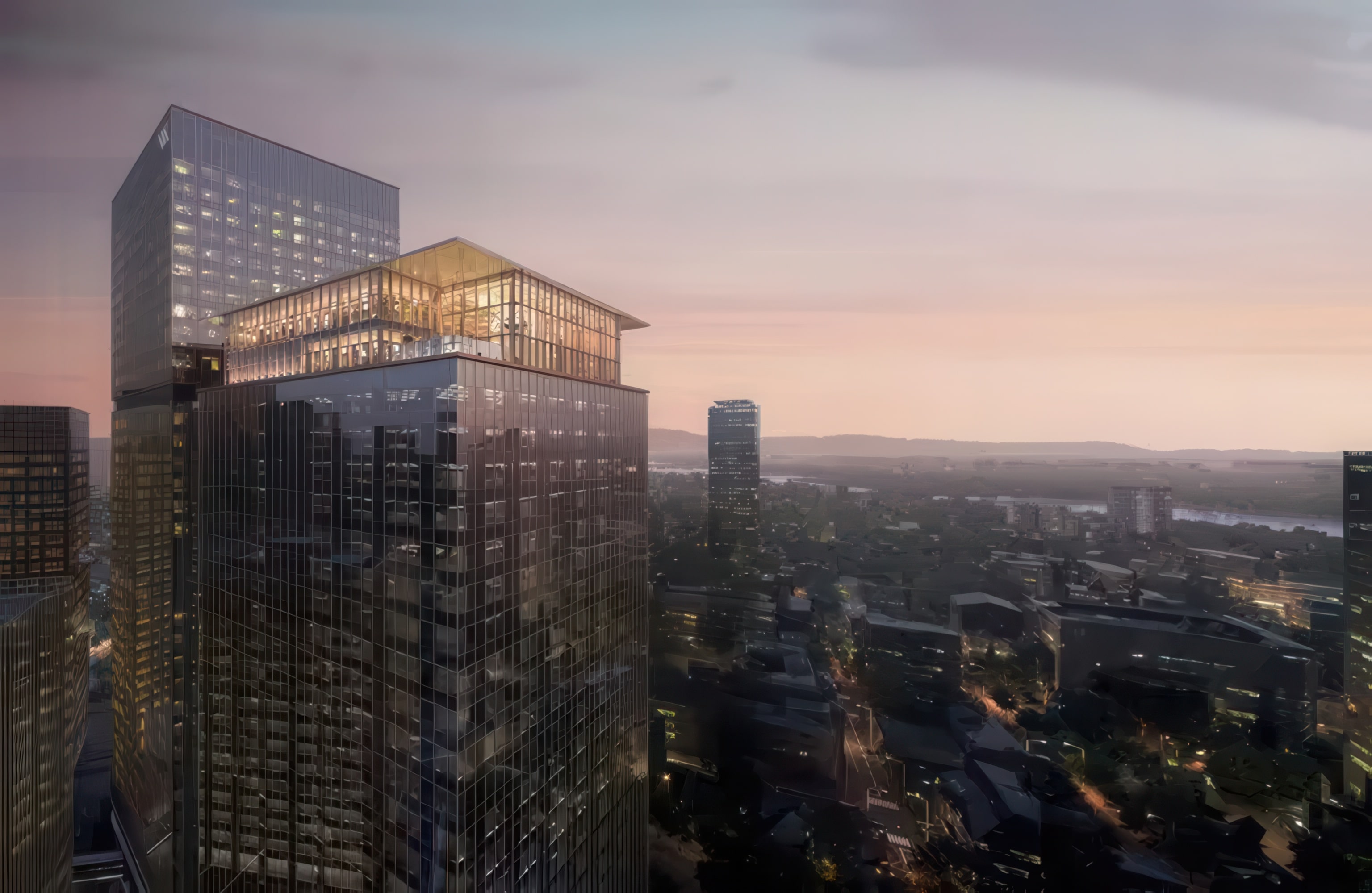 Exterior of Waldorf Astoria Osaka