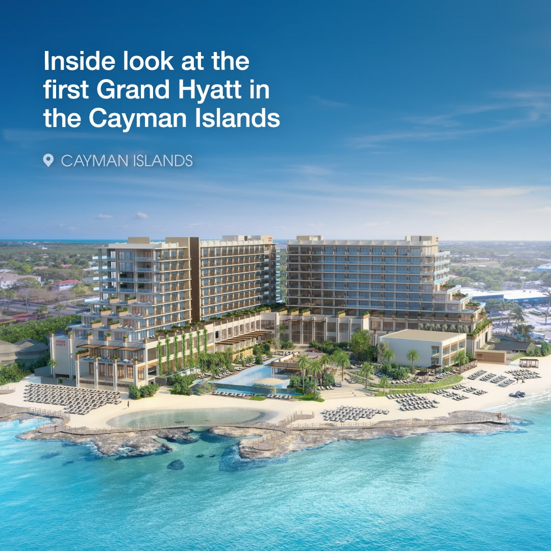 Inside look at the first Grand Hyatt in the Cayman Islands
