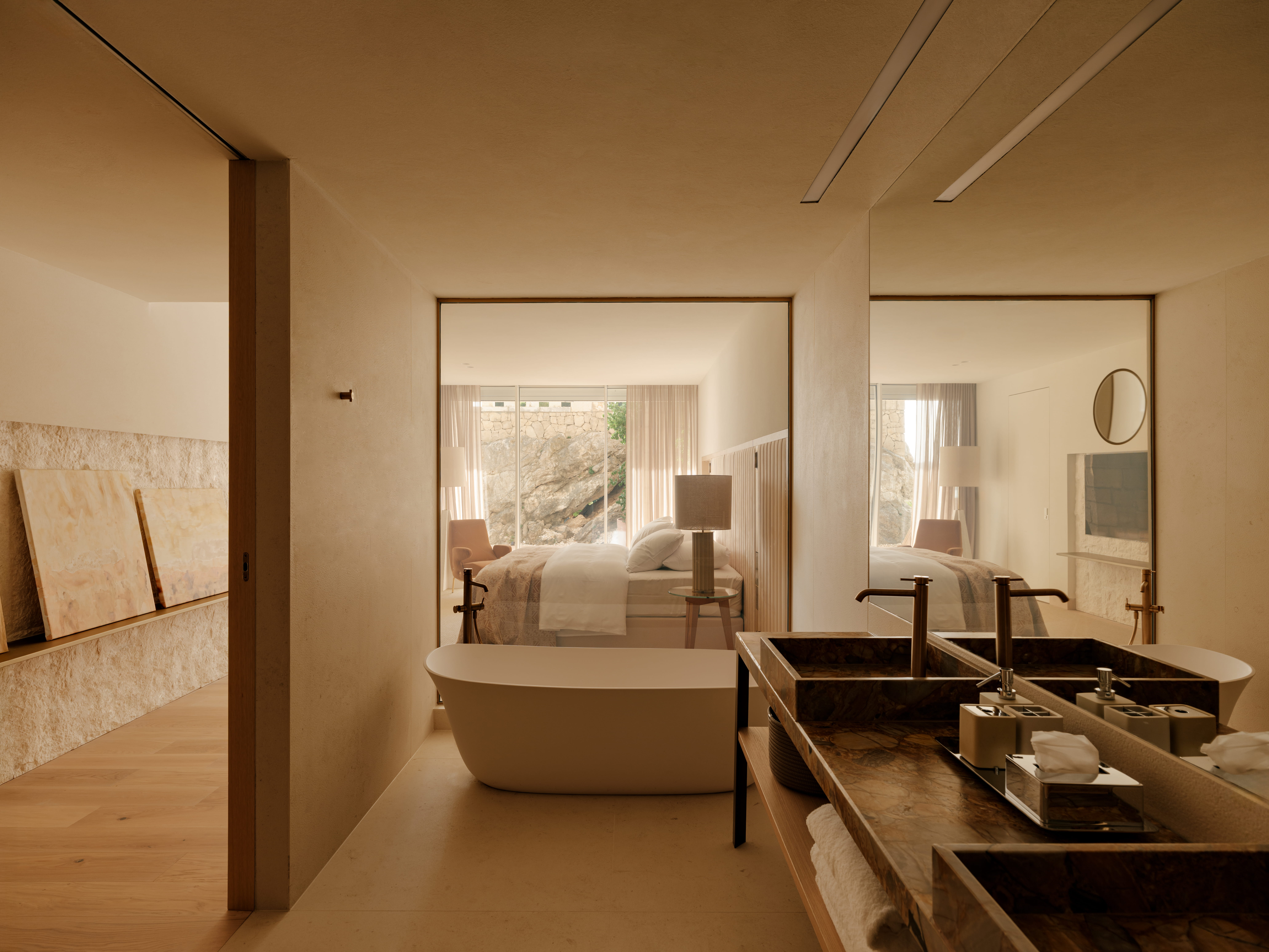 Image of Suite Interior by Studio Arthur Casas, image courtesy of Fran Parente