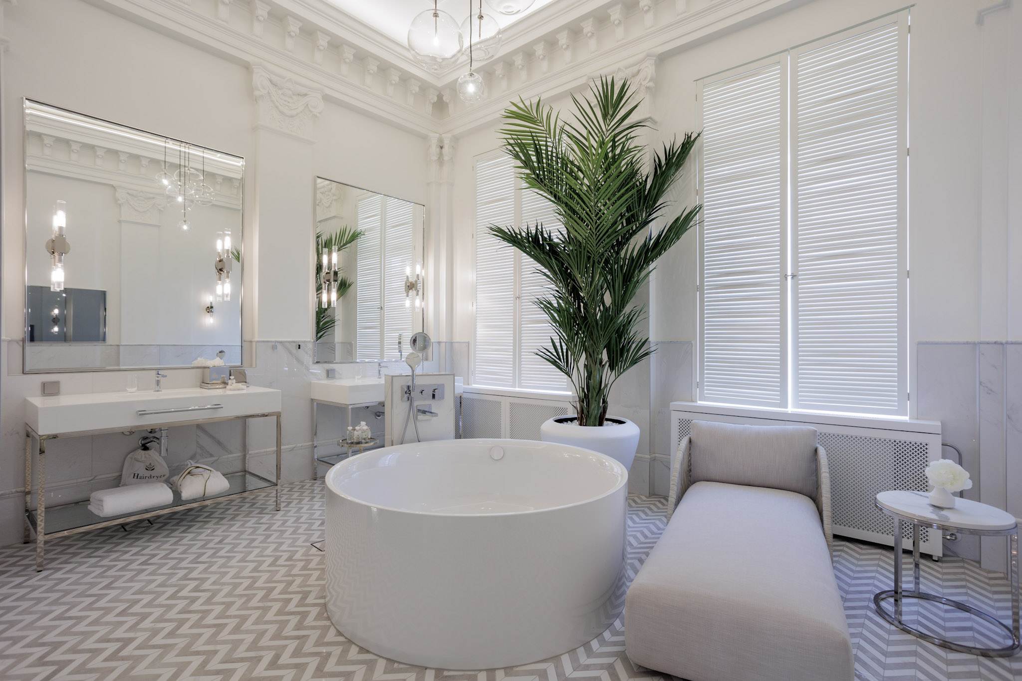 Image of a Bathroom Suite courtesy of Waldorf Astoria Helsinki