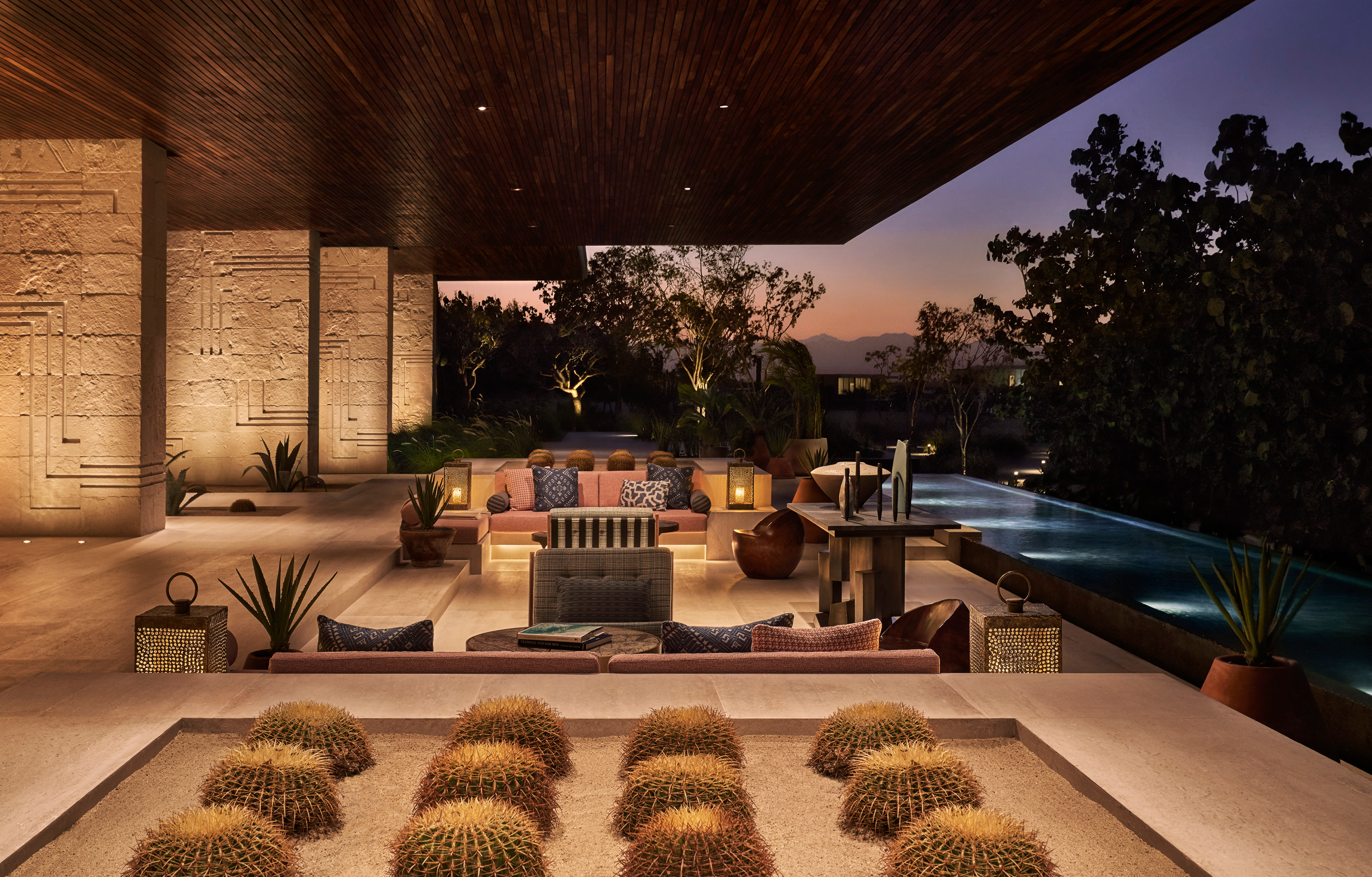 Lounge area of Four Seasons Los Cabos at Costa Palmas