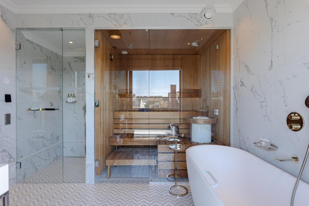 Image of an In-room Spa courtesy of Waldorf Astoria Helsinki