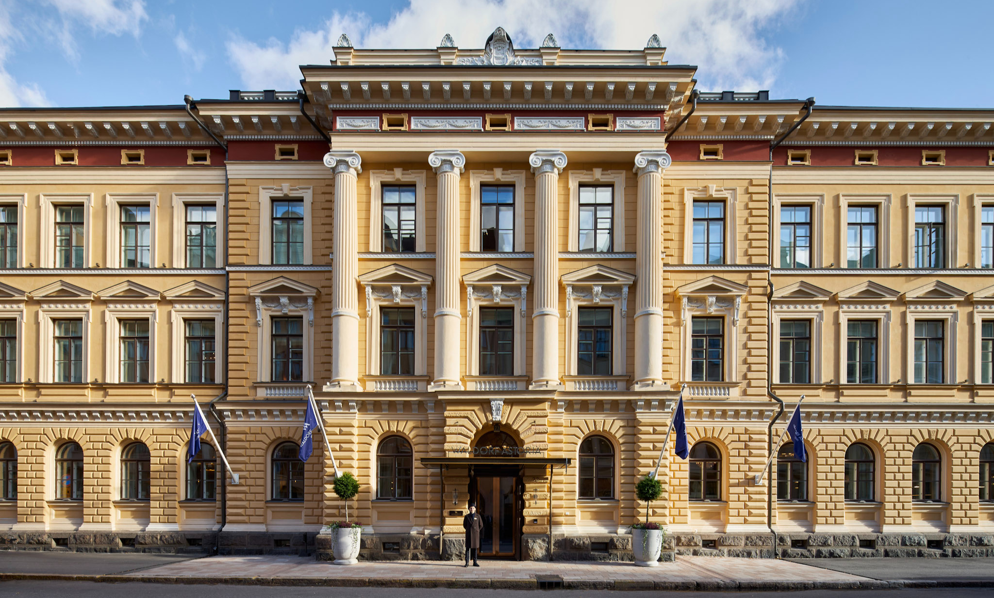 Image of the Property Exterior courtesy of Waldorf Astoria Helsinki