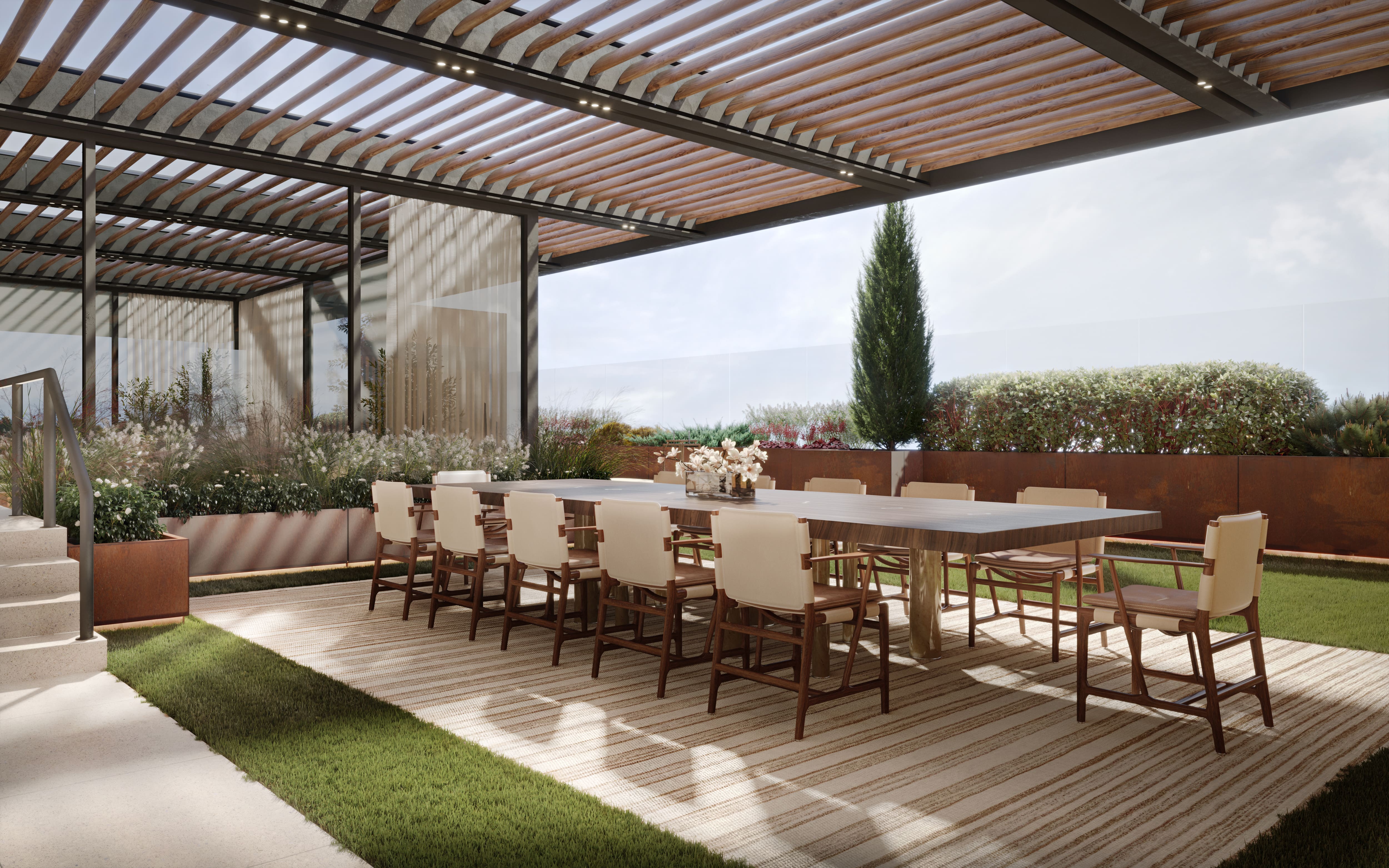 Four Seasons Philadelphia at Comcast Center's Sky Terrace on the Sky Garden Floor debuting this December