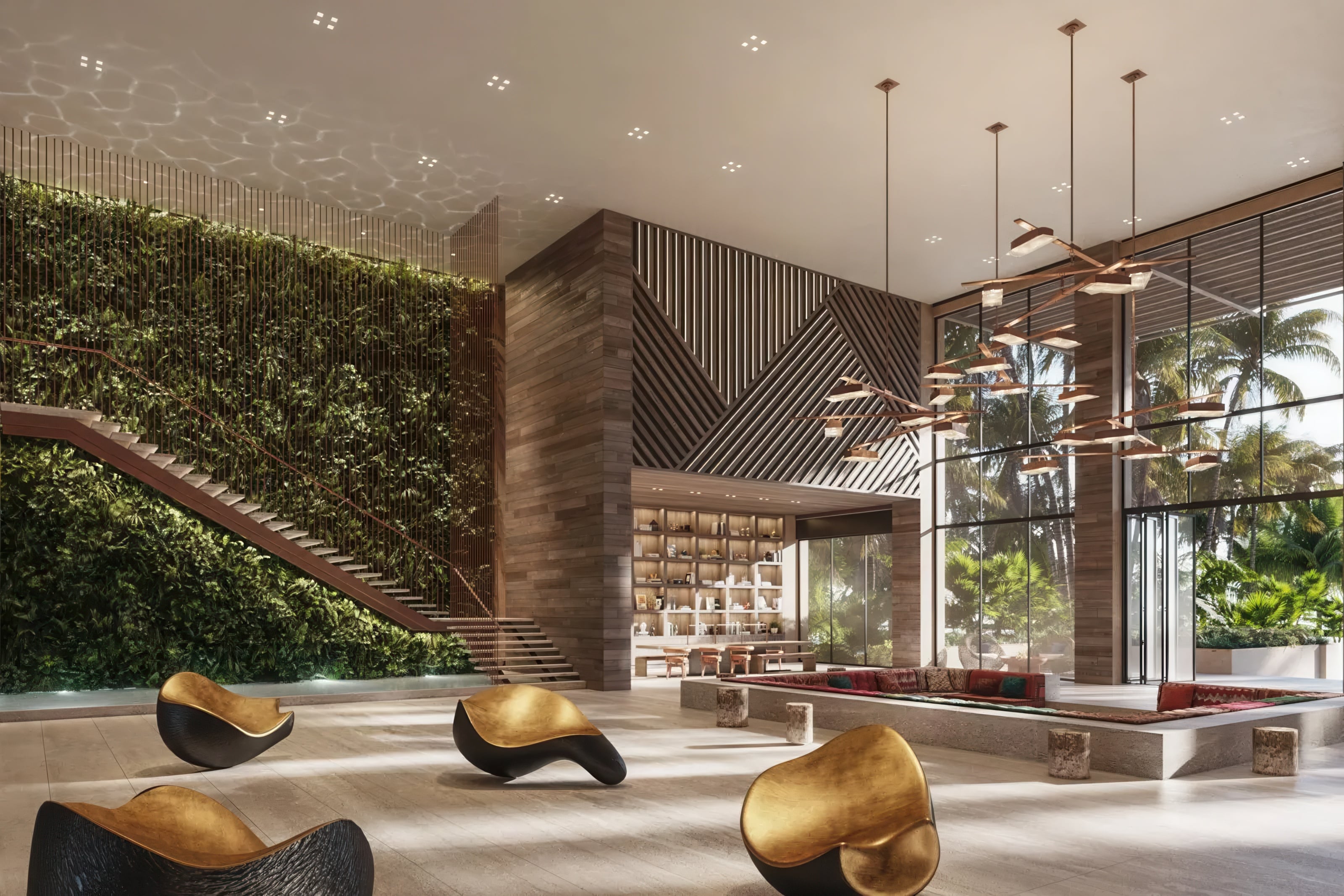 Rendering of Grand Hyatt Grand Cayman Resort & Spa Lobby