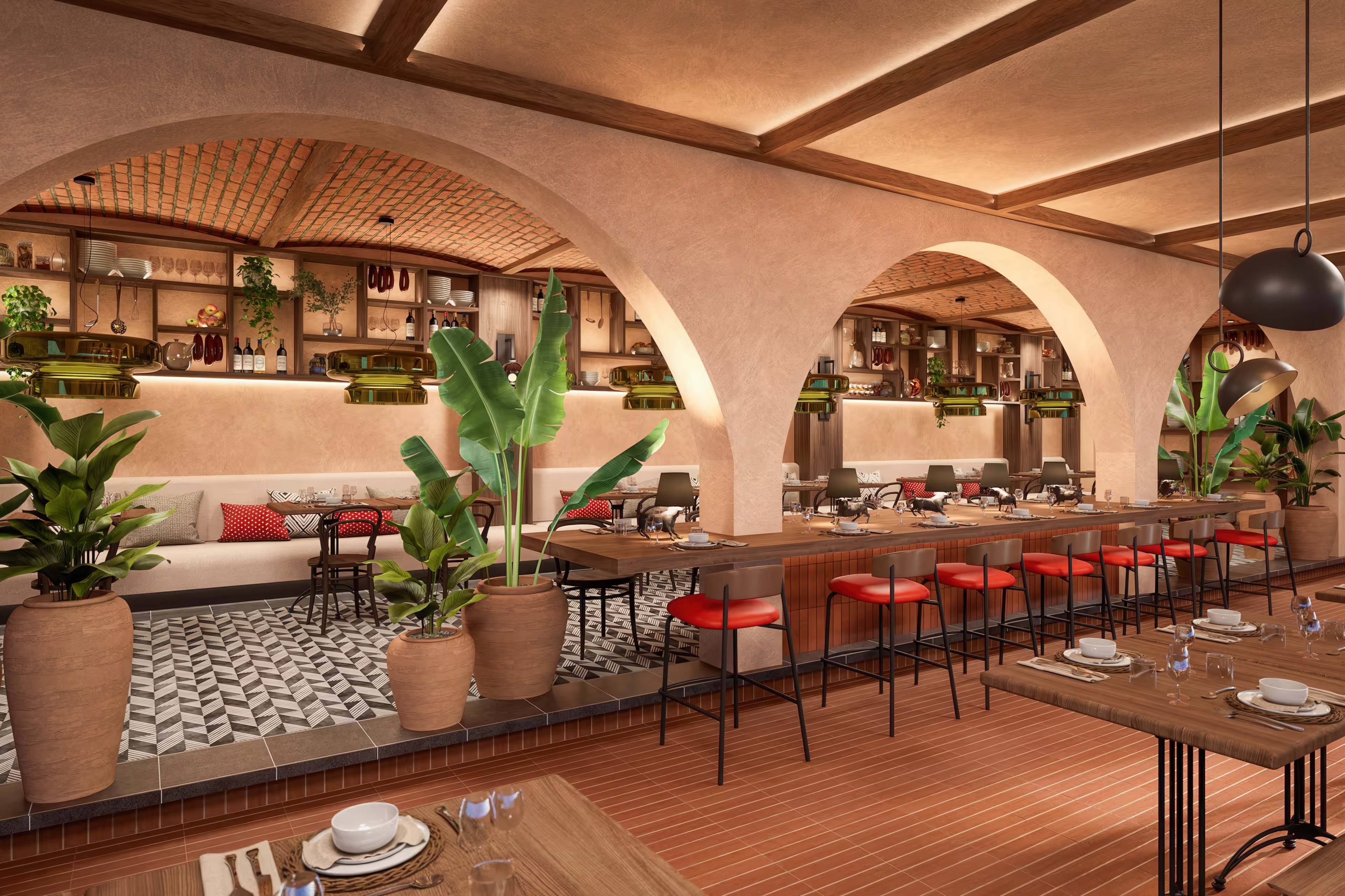 Image of dining venue Malva image courtesy of Paradisus by Meliá