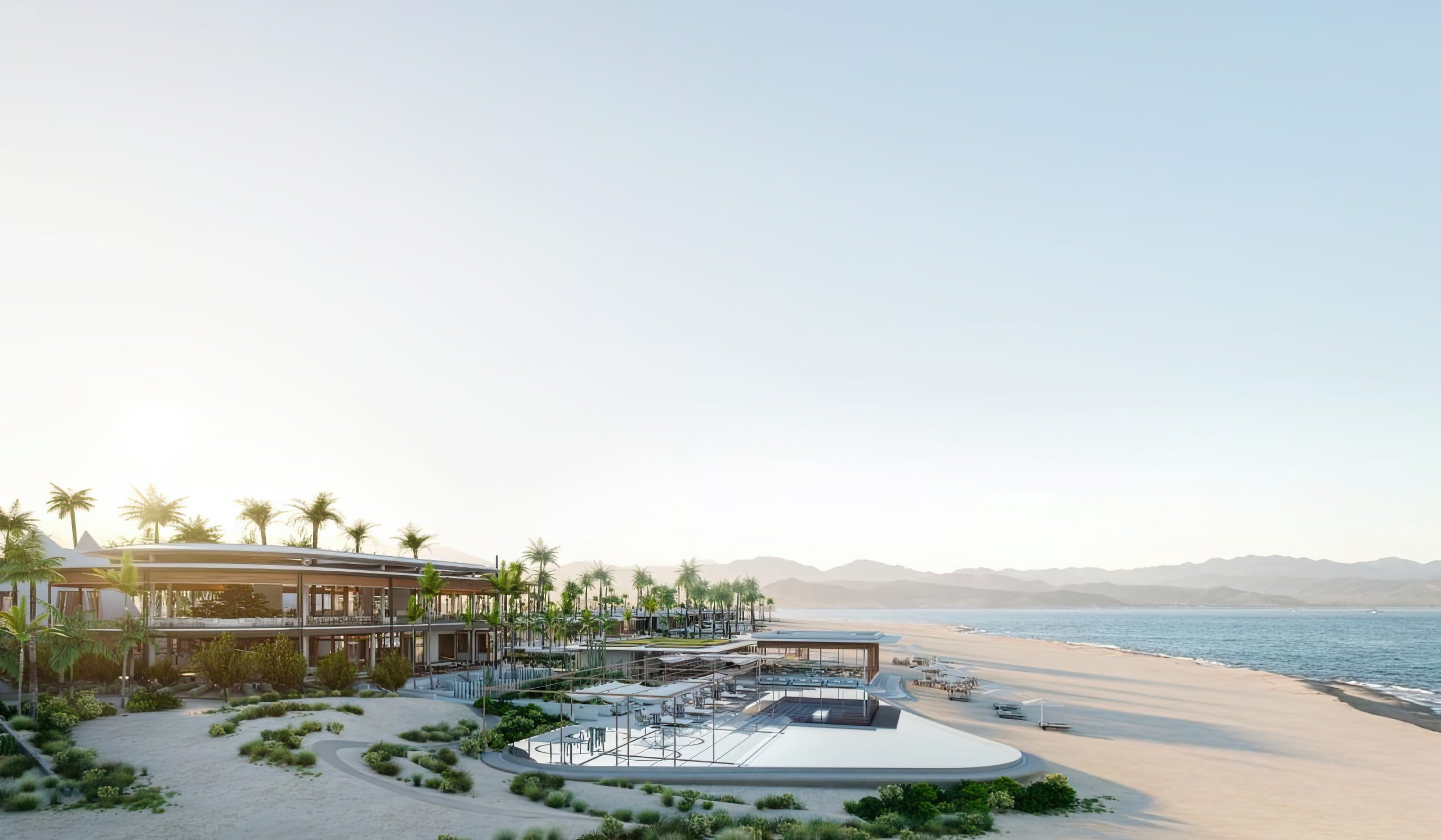 Rendering of Amanvari at Costa Palmas beachfront