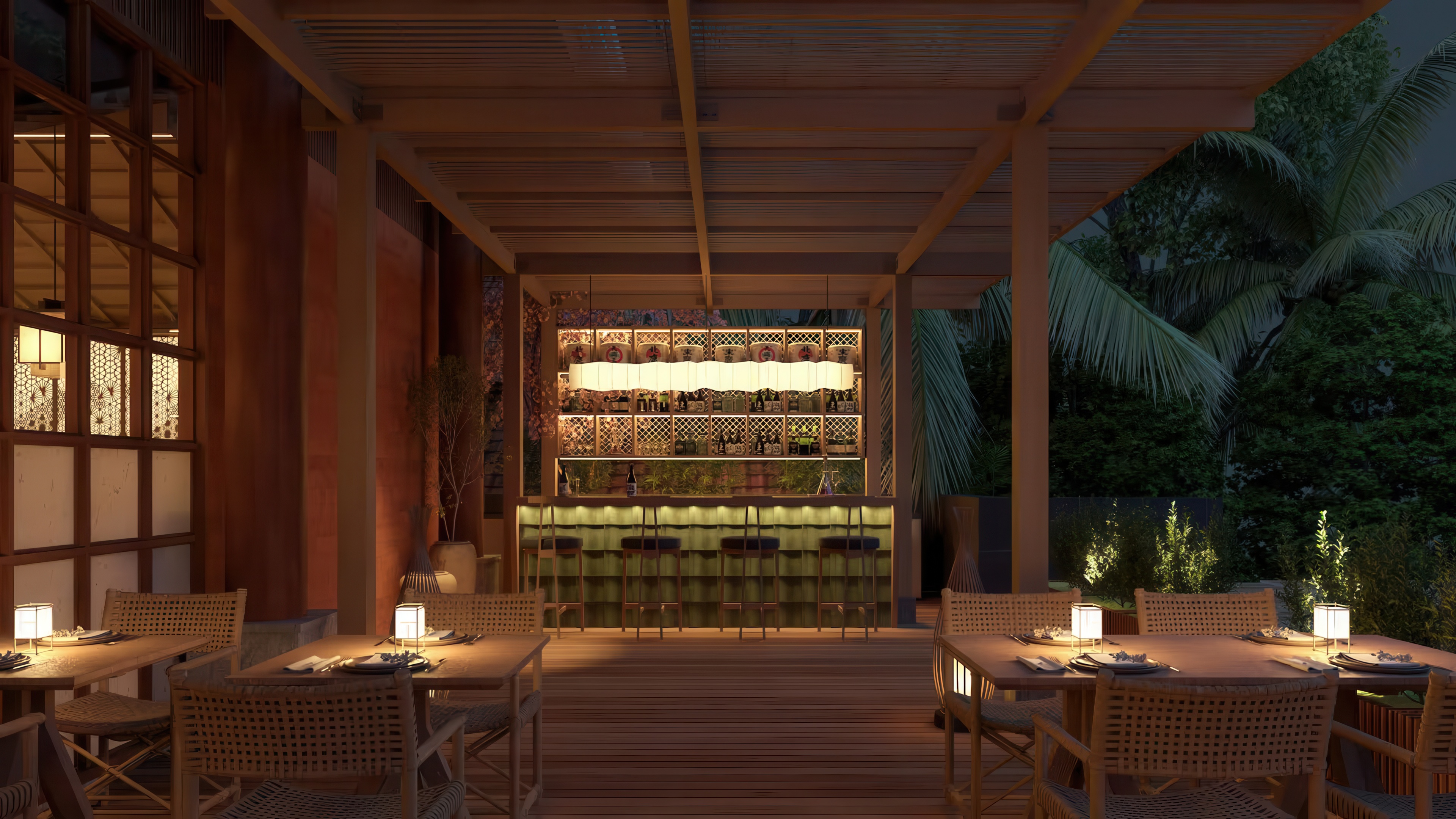 Image of dining venue ARUM image courtesy of Paradisus by Meliá