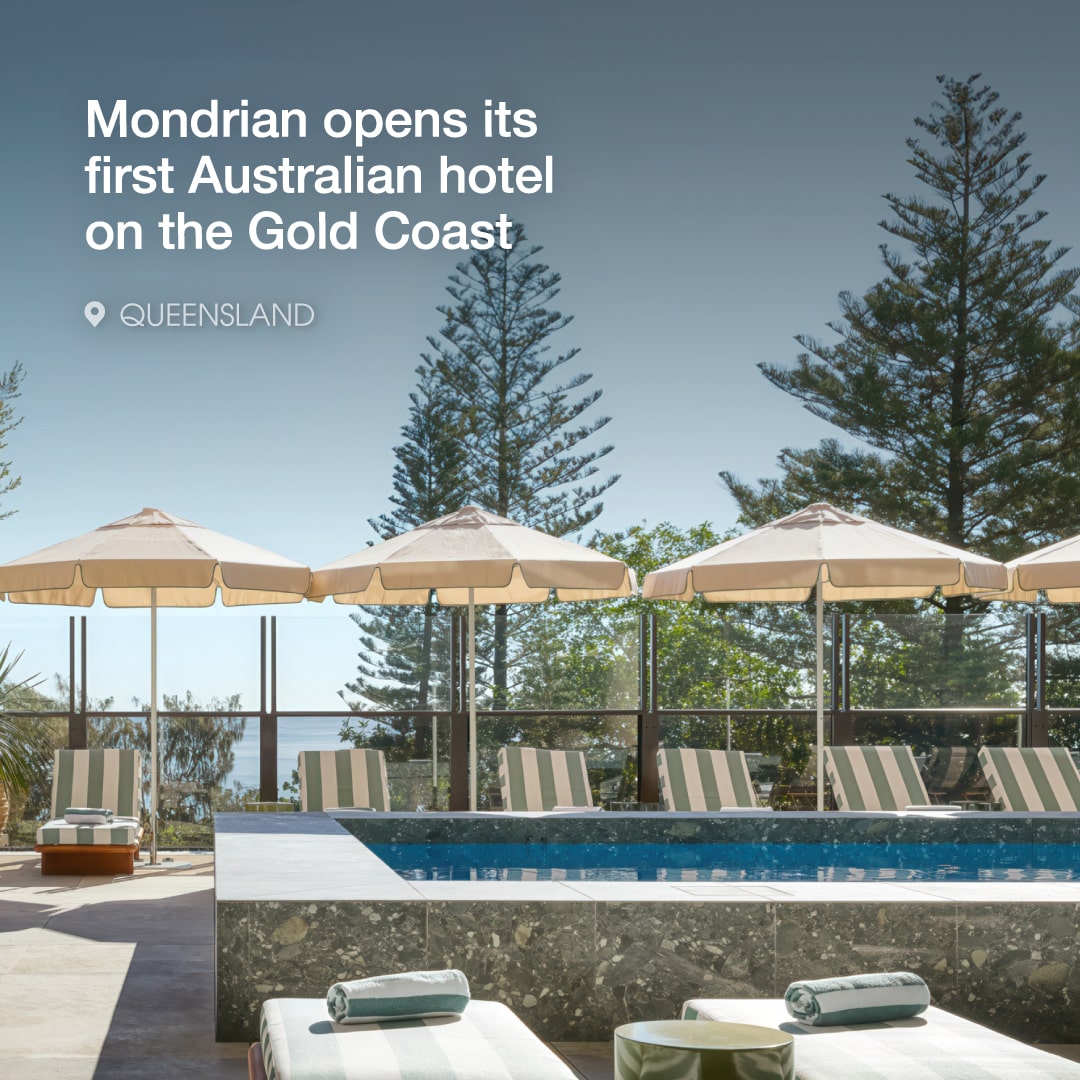 Mondrian opens its first Australian hotel on the Gold Coast