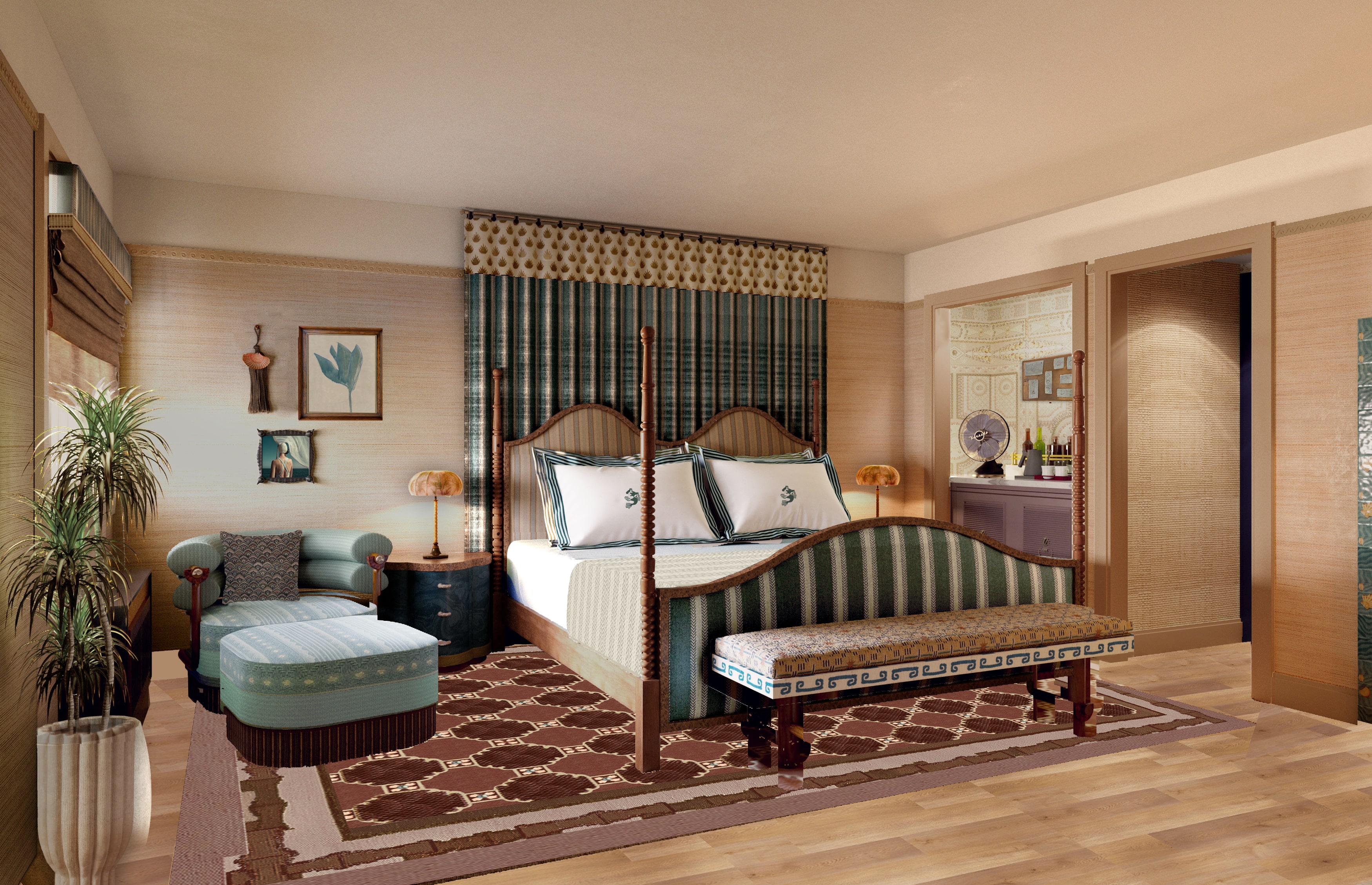 Rendering of Faraway Sag Harbor Accommodations