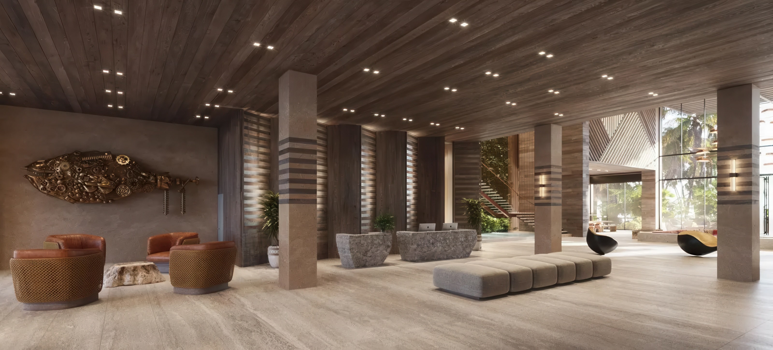 Rendering of Grand Hyatt Grand Cayman Resort & Spa Reception