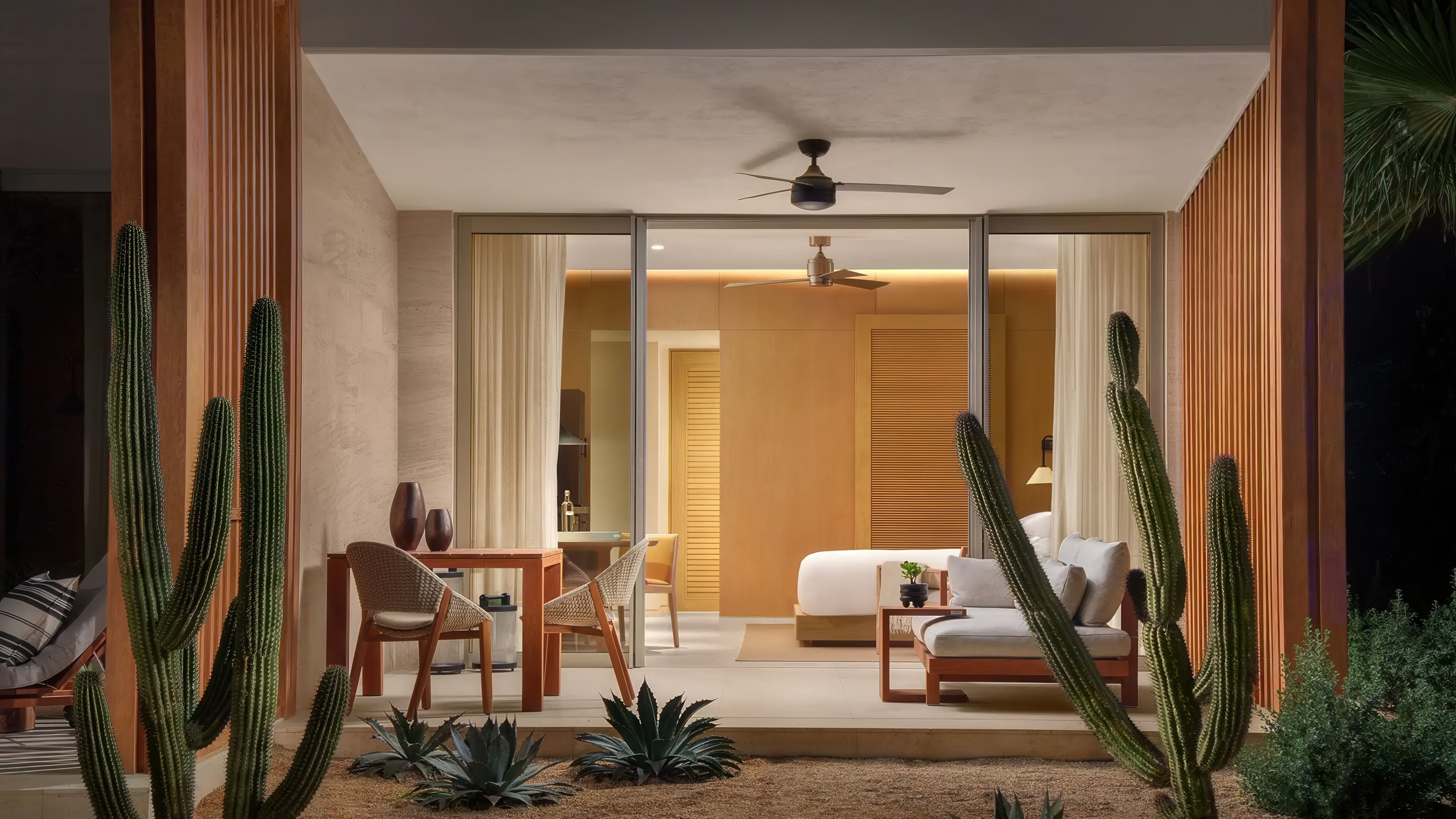 Exterior of Park Hyatt Cabo del Sol guest room