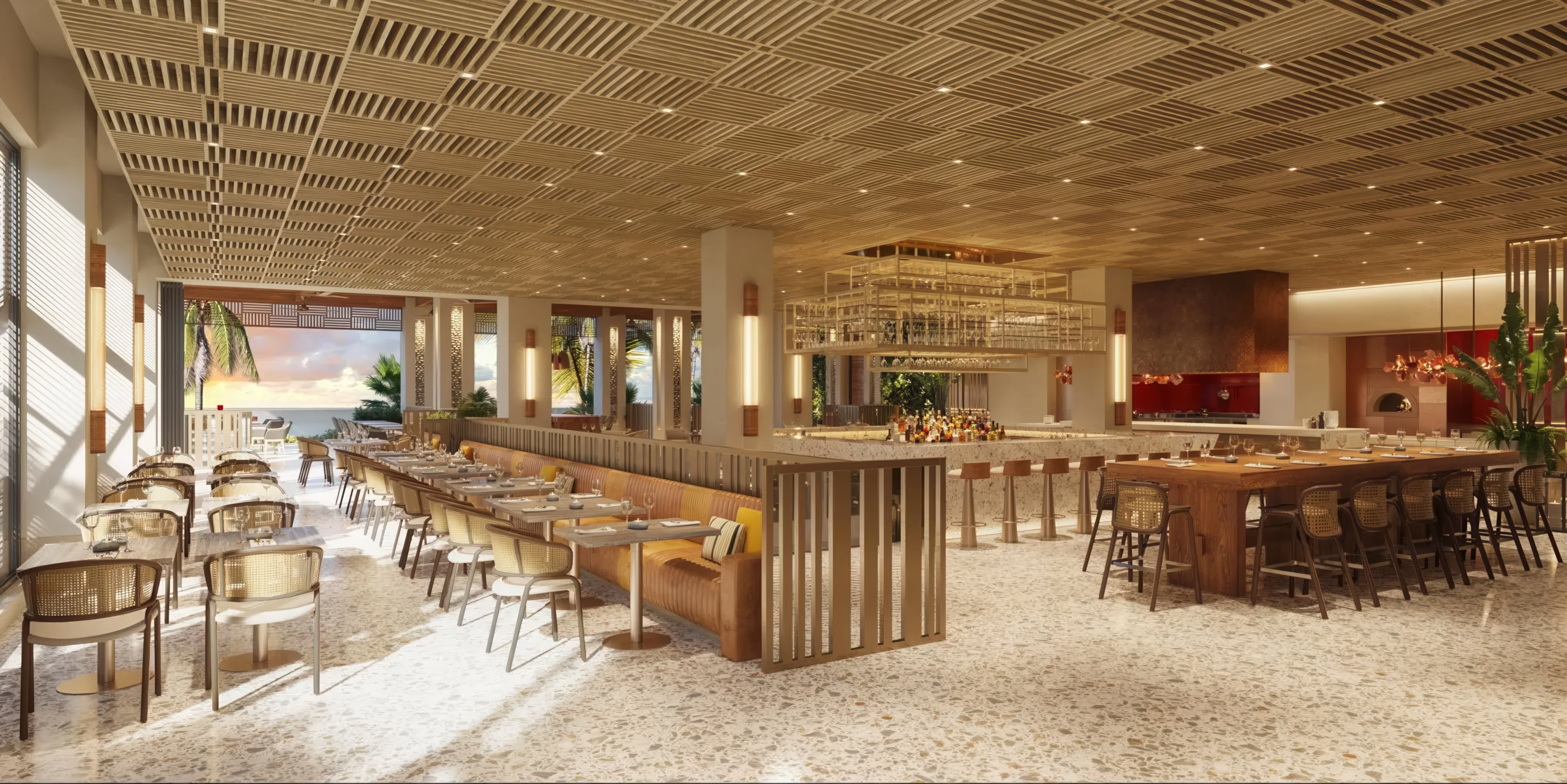 Rendering of Grand Hyatt Grand Cayman Resort & Spa Restaurant