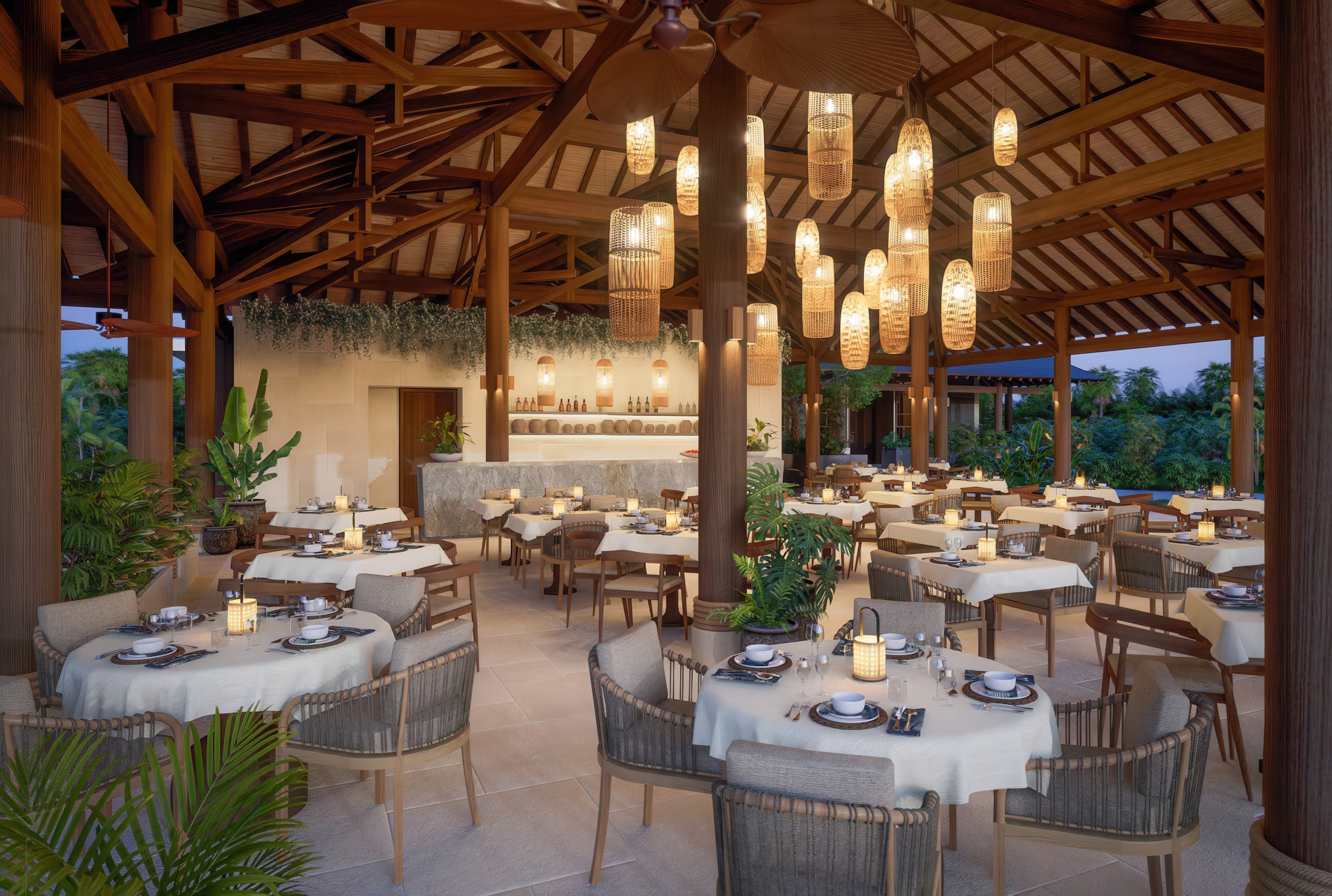 image of dining venue ARUM image courtesy of Paradisus by Meliá