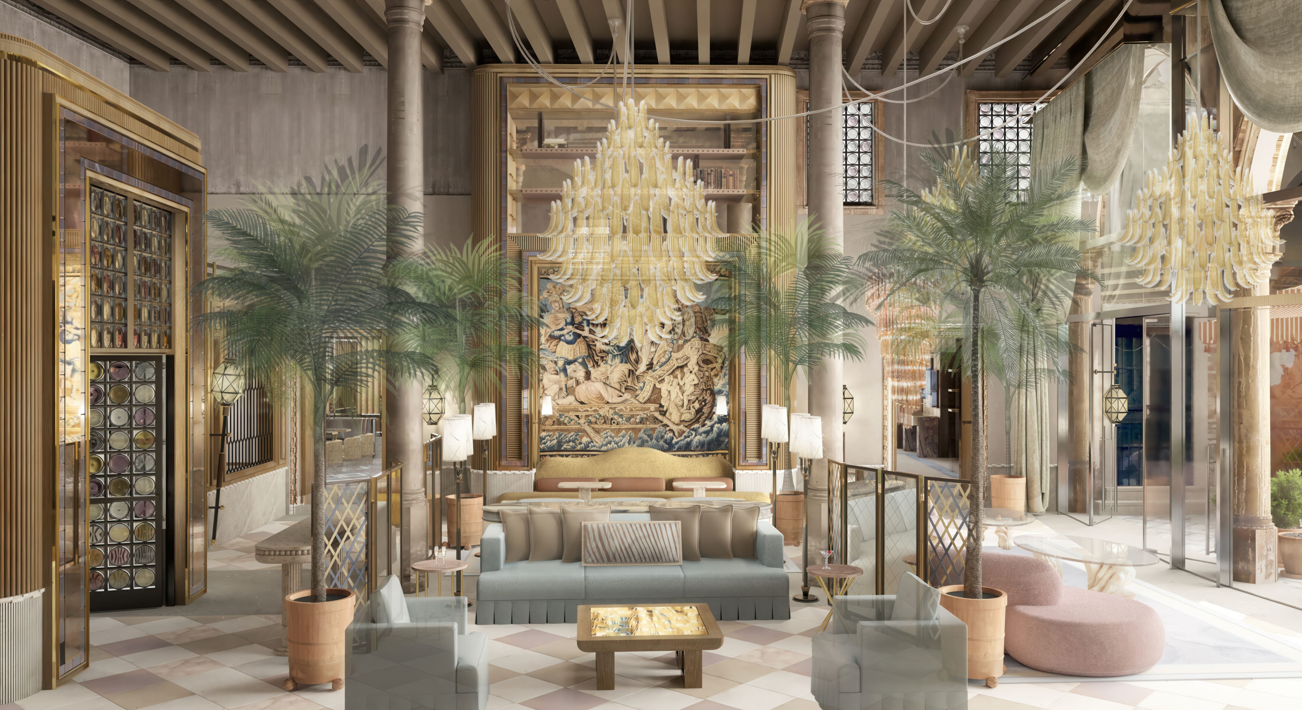 Orient Express Palazzo Donà Giovannelli Lobby
