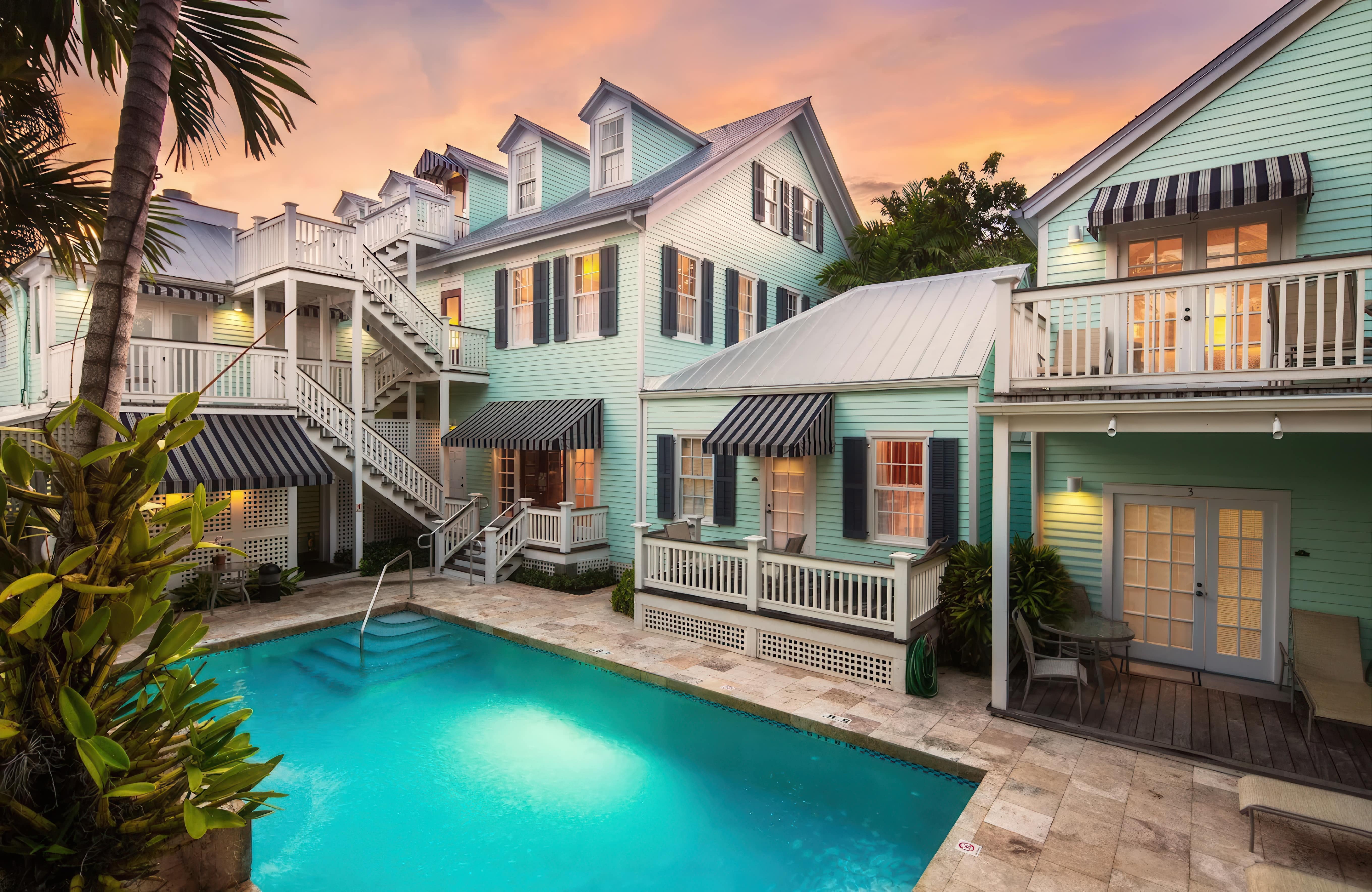 Two Michelin Key property The Marquesa Hotel, Key West
