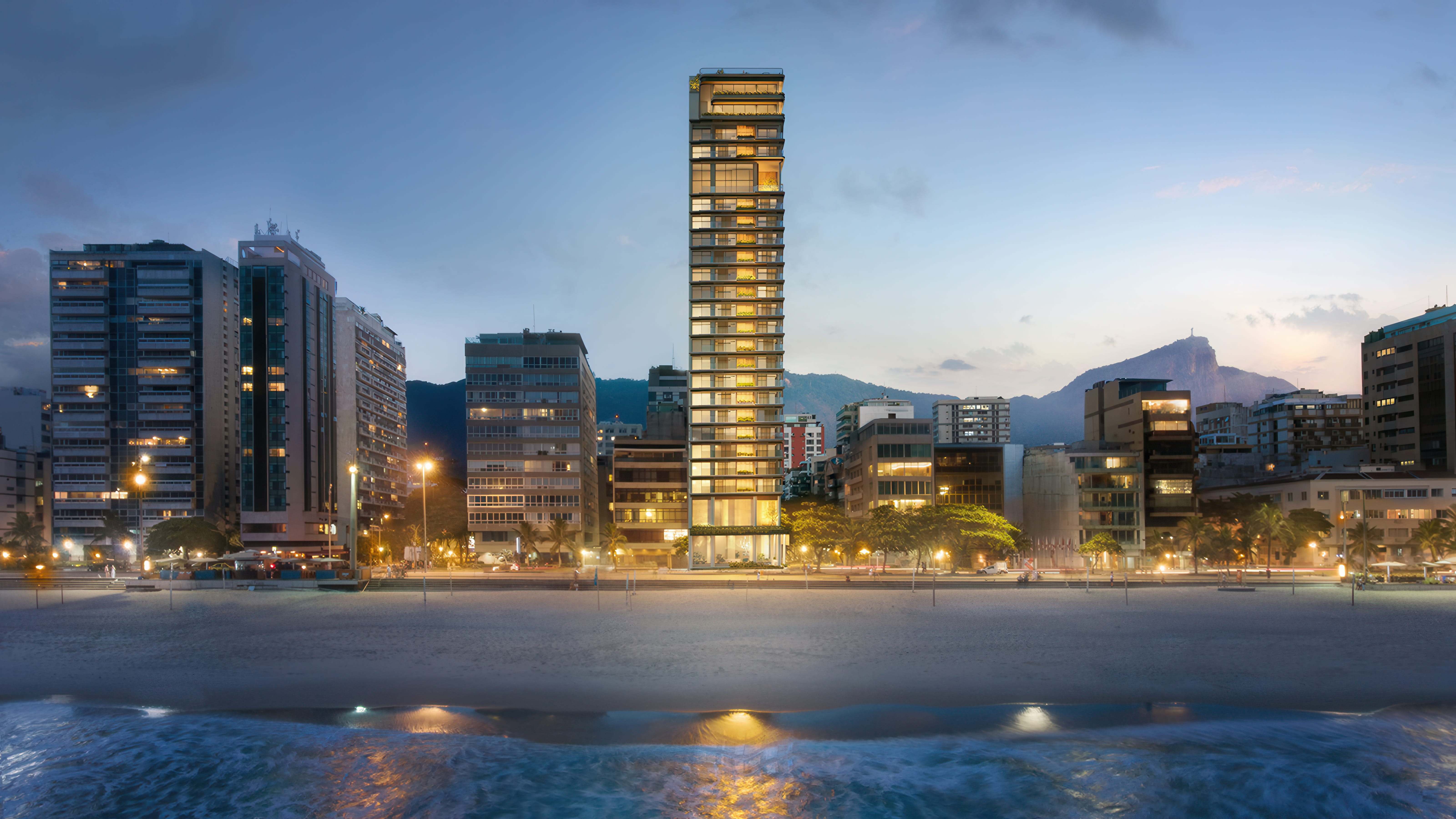 Rendering of Four Seasons Hotel Rio de Janeiro at Leblon, Four Seasons