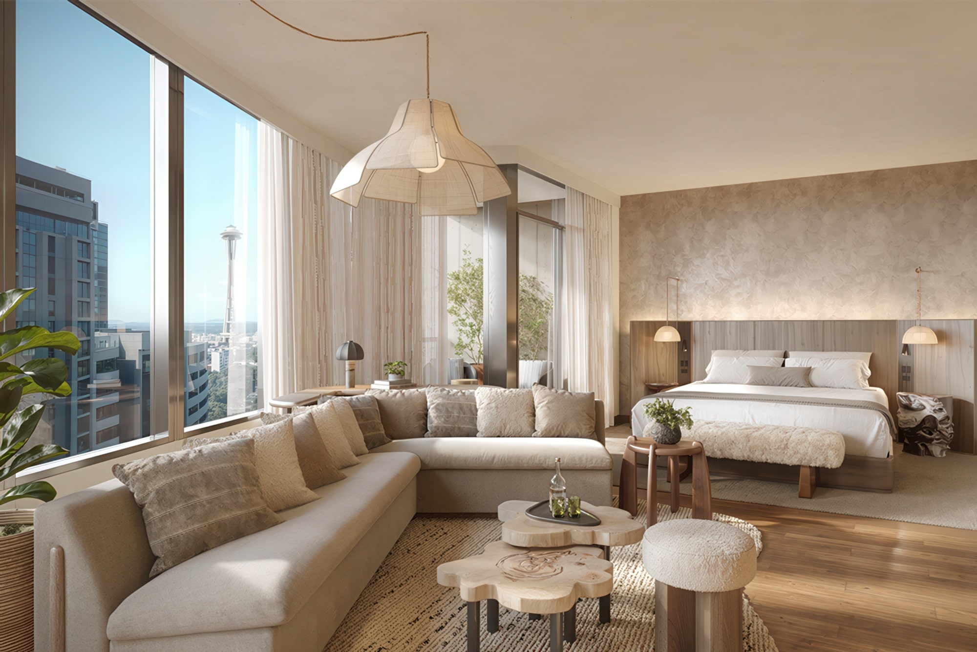 Suite at 1 Hotel Seattle, now open in South Lake Union