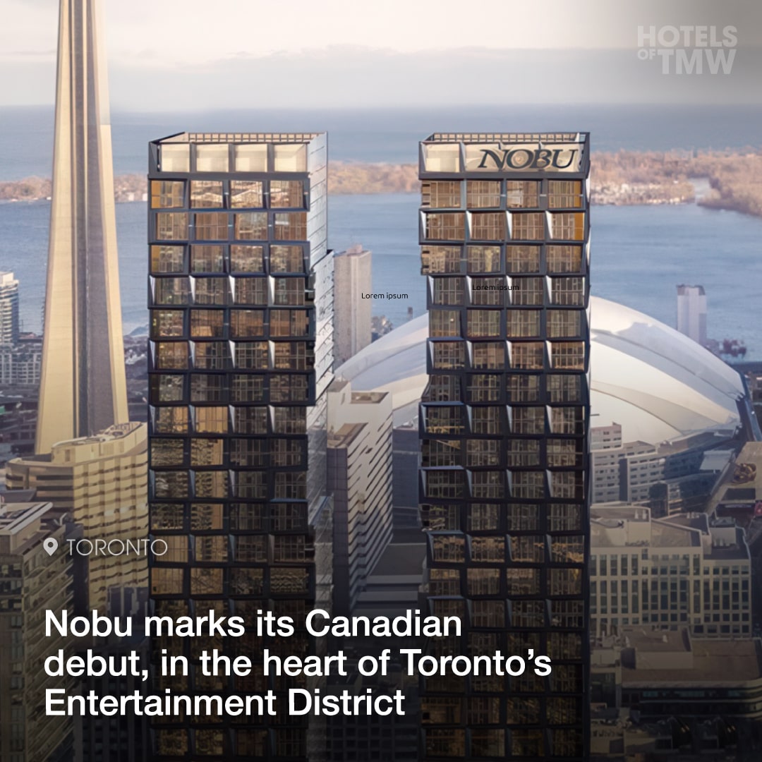 Nobu marks its Canadian debut, in the heart of Toronto’s Entertainment District