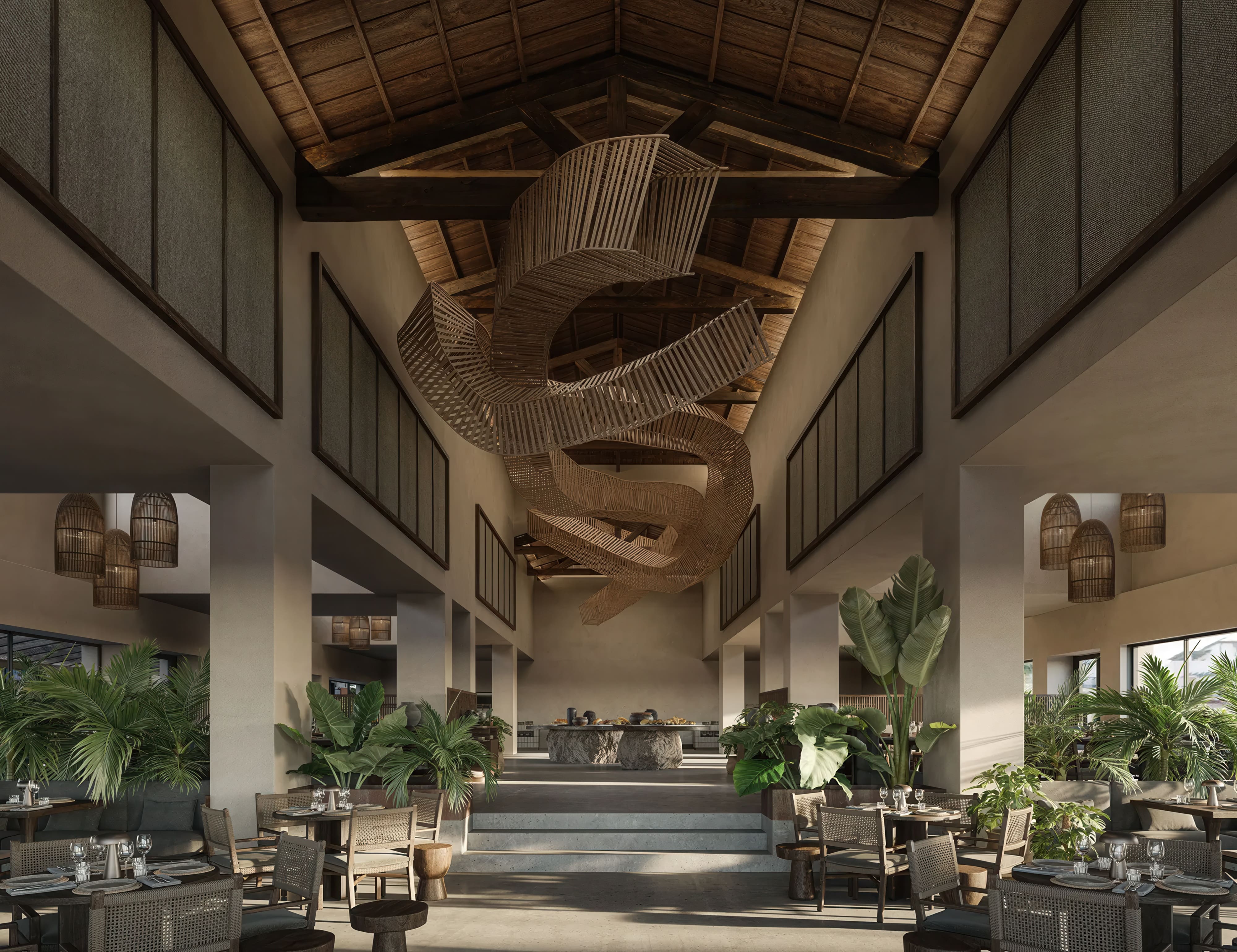 Rendering of OKU Andalusia Dining