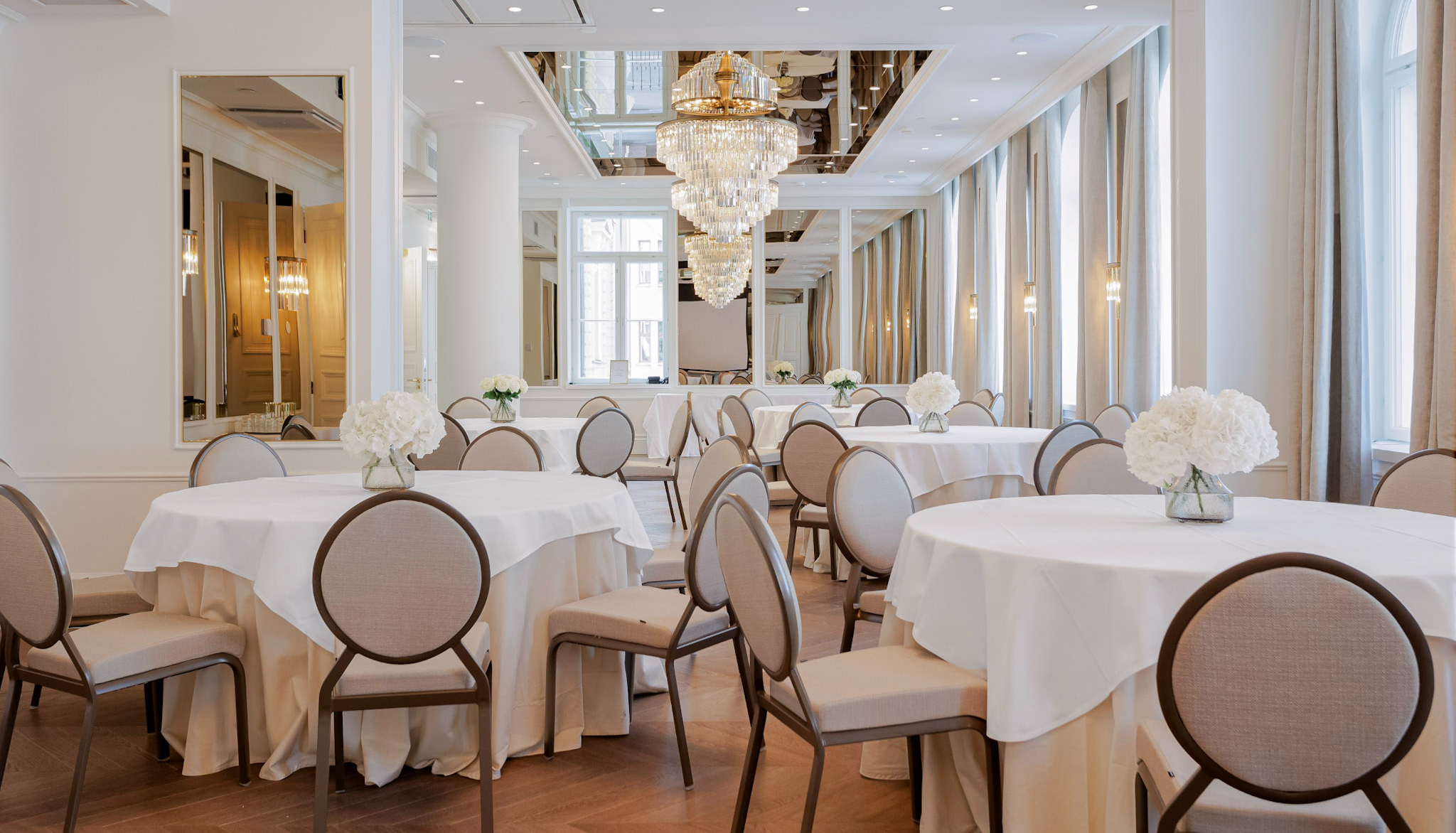 Image of an event space courtesy of Waldorf Astoria Helsinki