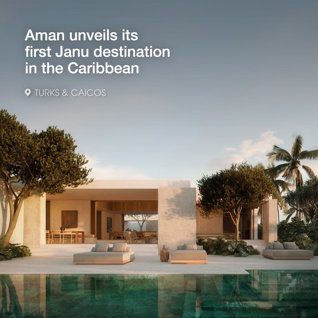 Aman unveils its first Janu destination in the Caribbean