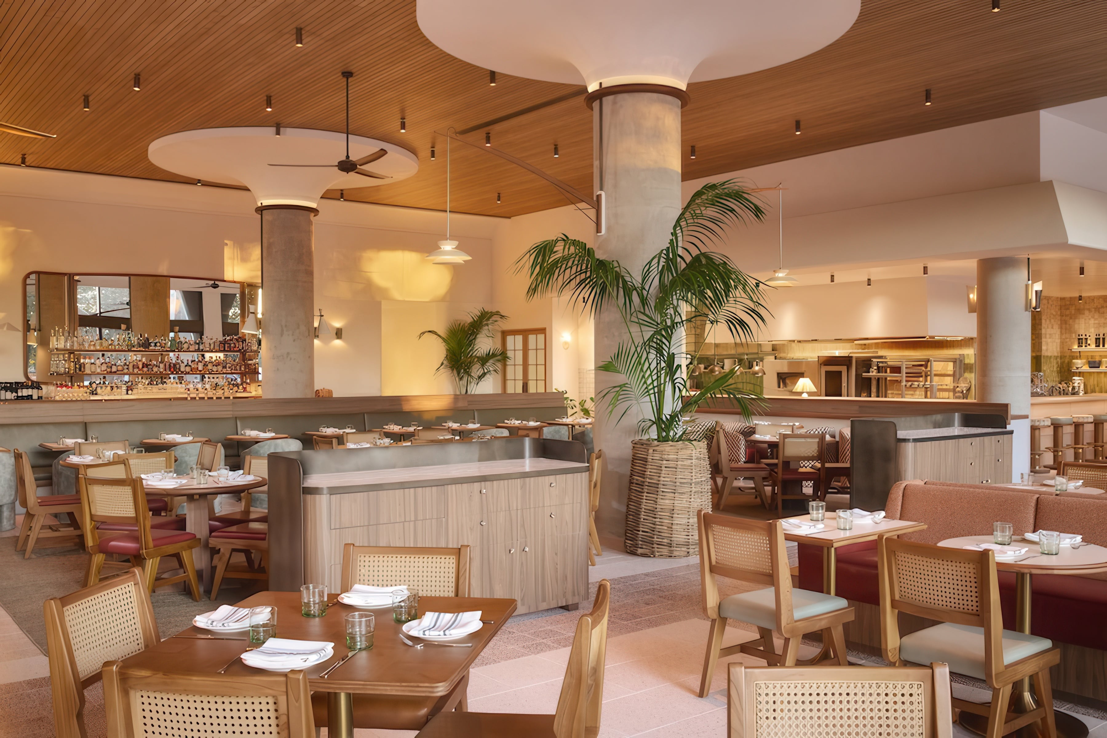 Rendering of LiTO Restaurant at Mondrian Gold Coast