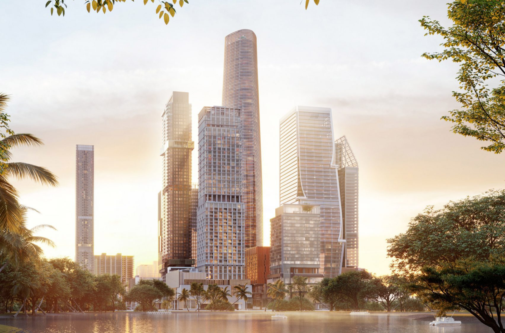 Bangkok's One Bangkok District, a mixed-use development currently reshaping the city's center.