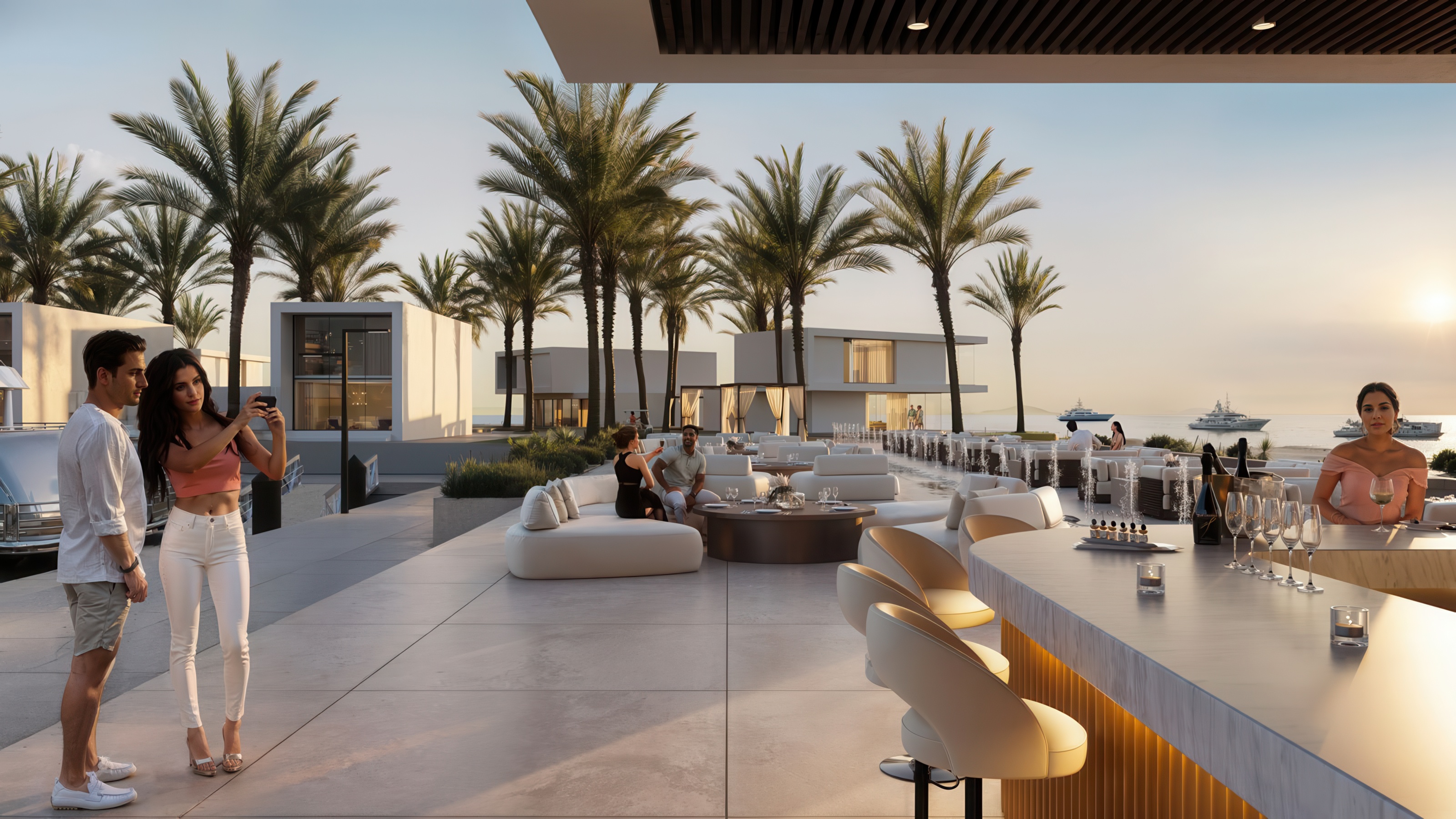 Rendering of the Resort Exterior, image courtesy of Equinox Hotels
