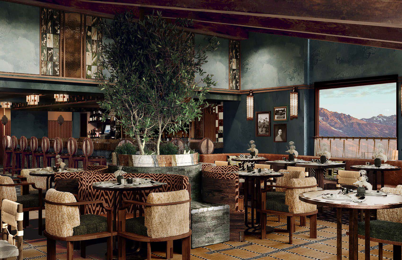 Rendering of Faraway Jackson Hole Restaurant