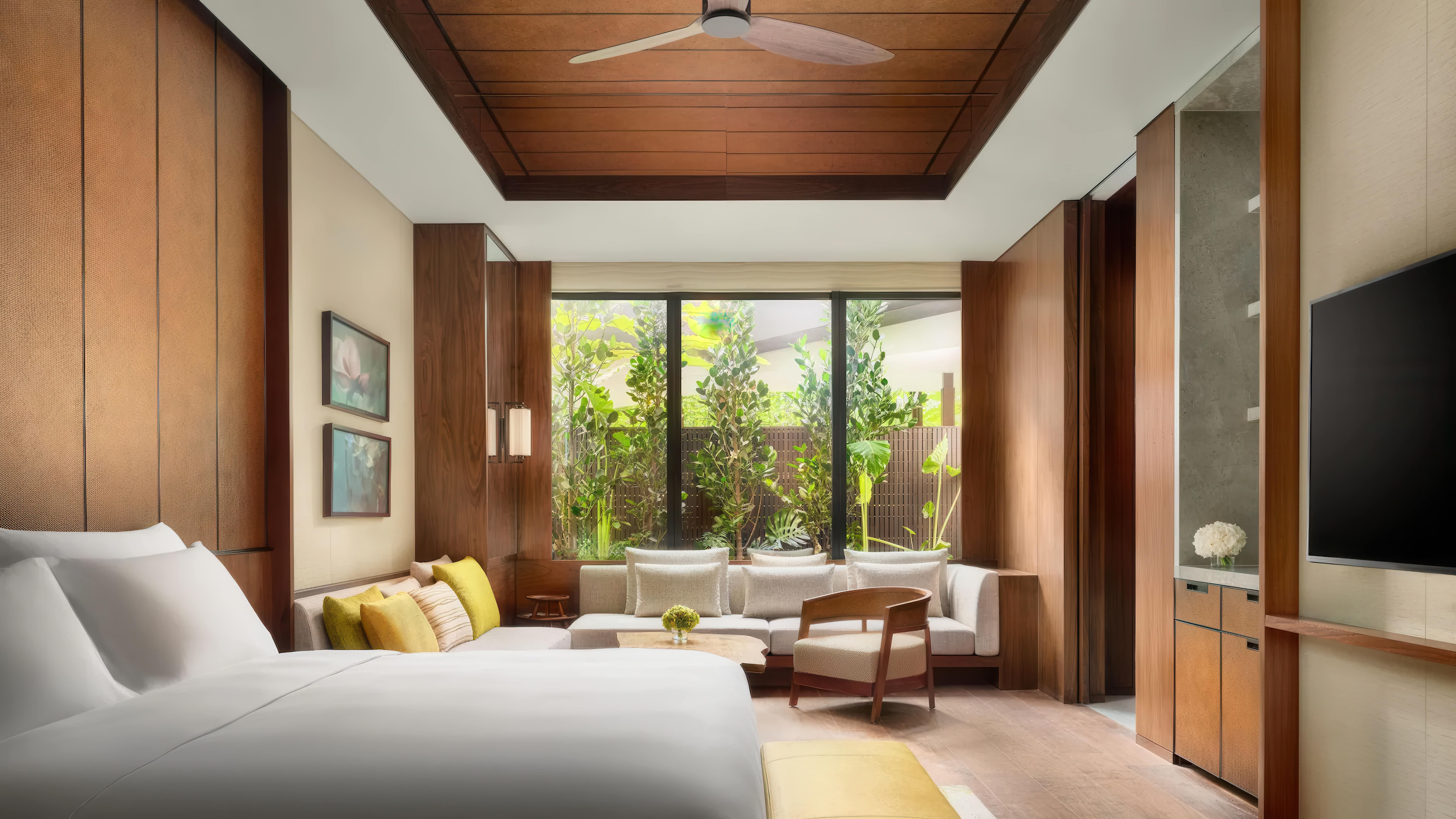 Rendering of Terrace Wing King Garden Room, Grand Hyatt Singapore