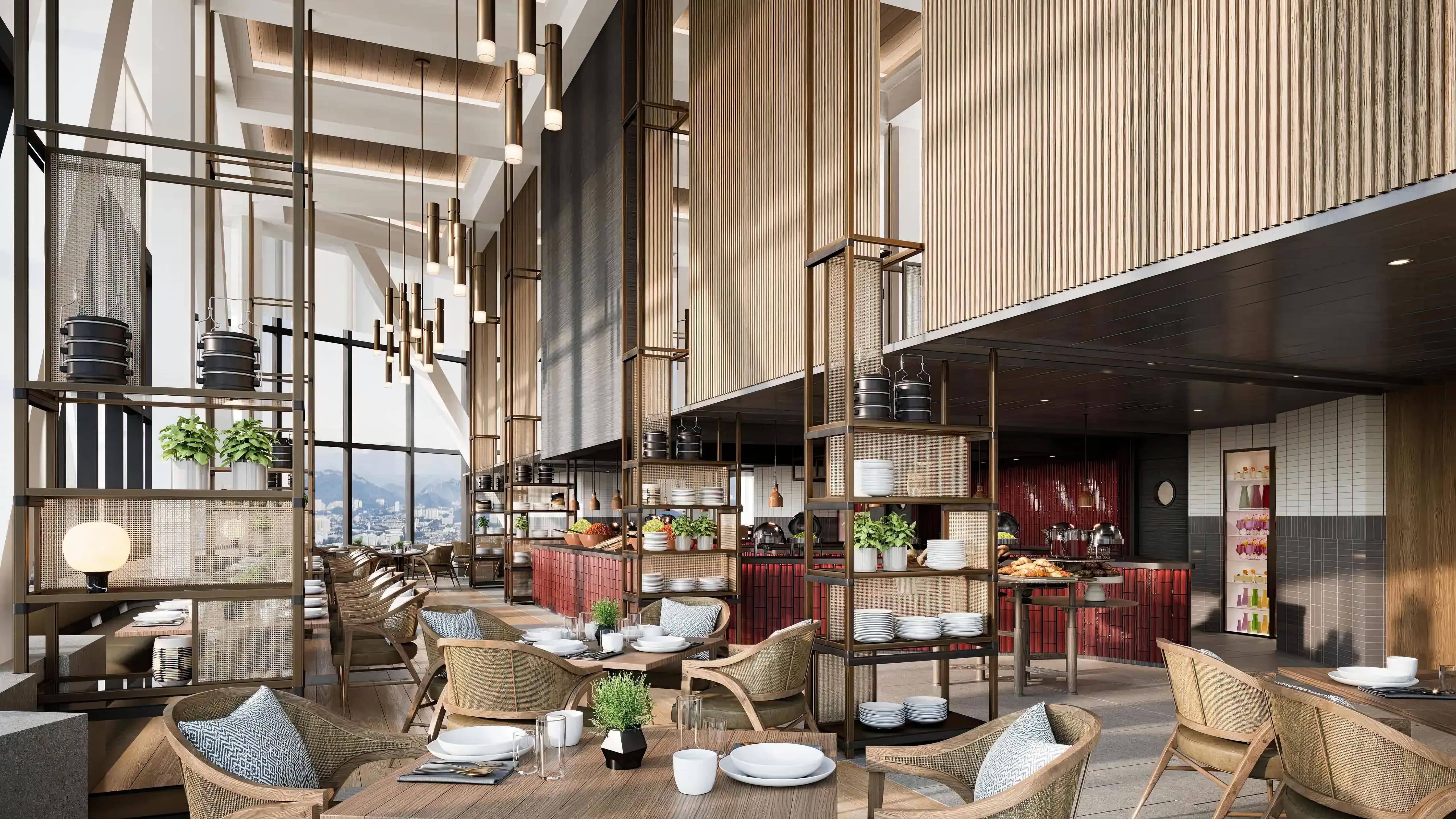 Rendering of Park Hyatt Kuala Lumpur Dining Venue